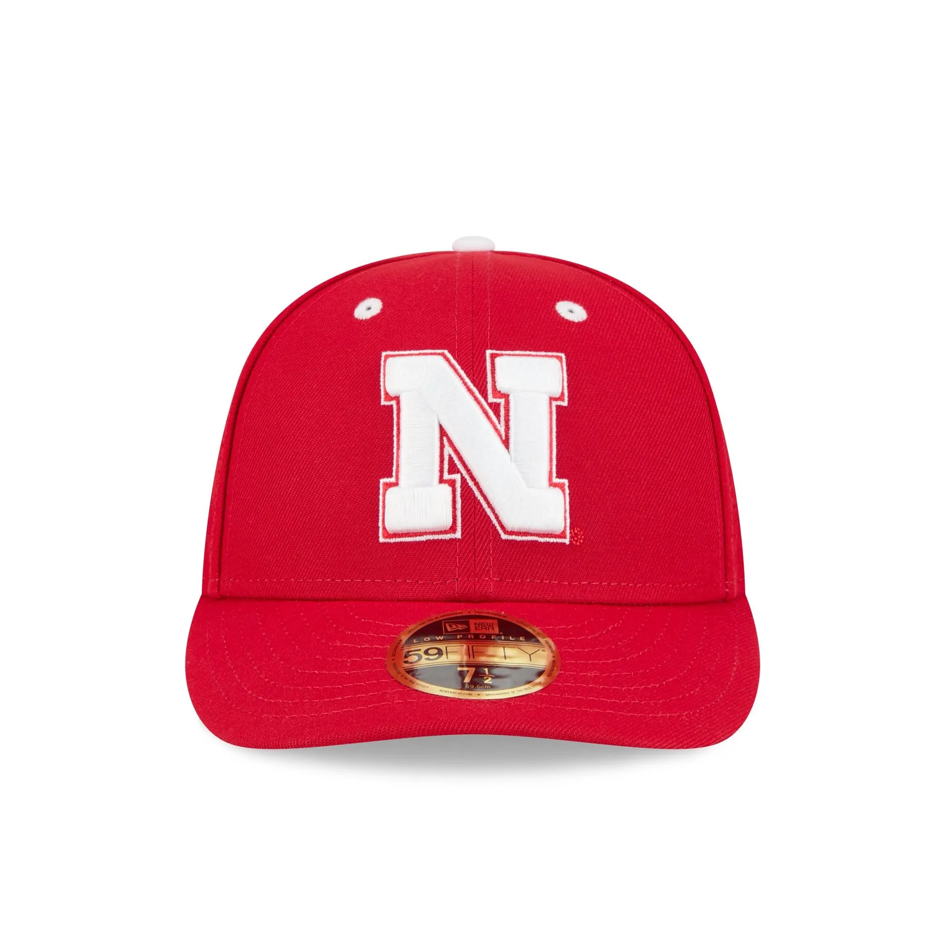 New Era x adidas Nebraska Cornhuskers Scarlet Low Profile 59FIFTY Fitted Hat sold by New Era product image thumbnail 2