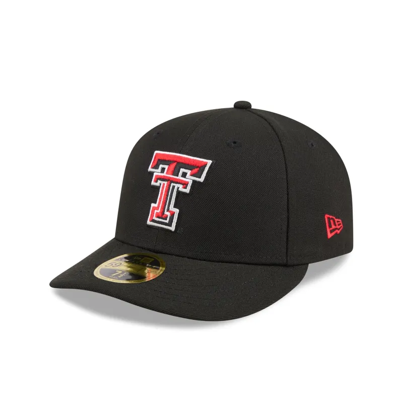 New Era x adidas Texas Tech Red Raiders Low Profile 59FIFTY Fitted Hat made by New Era