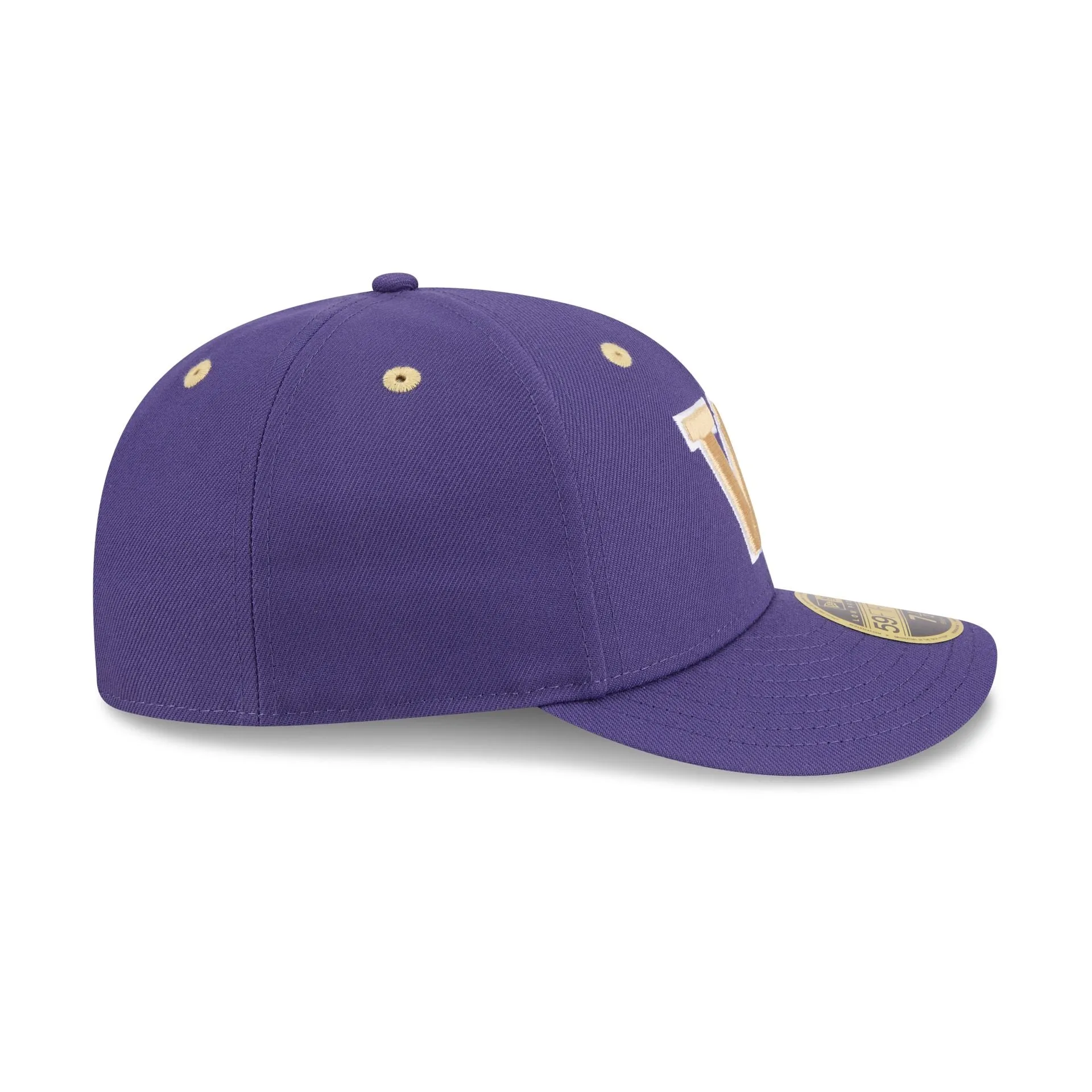 New Era x adidas Washington Huskies Purple Low Profile 59FIFTY Fitted Hat sold by New Era product image thumbnail 5