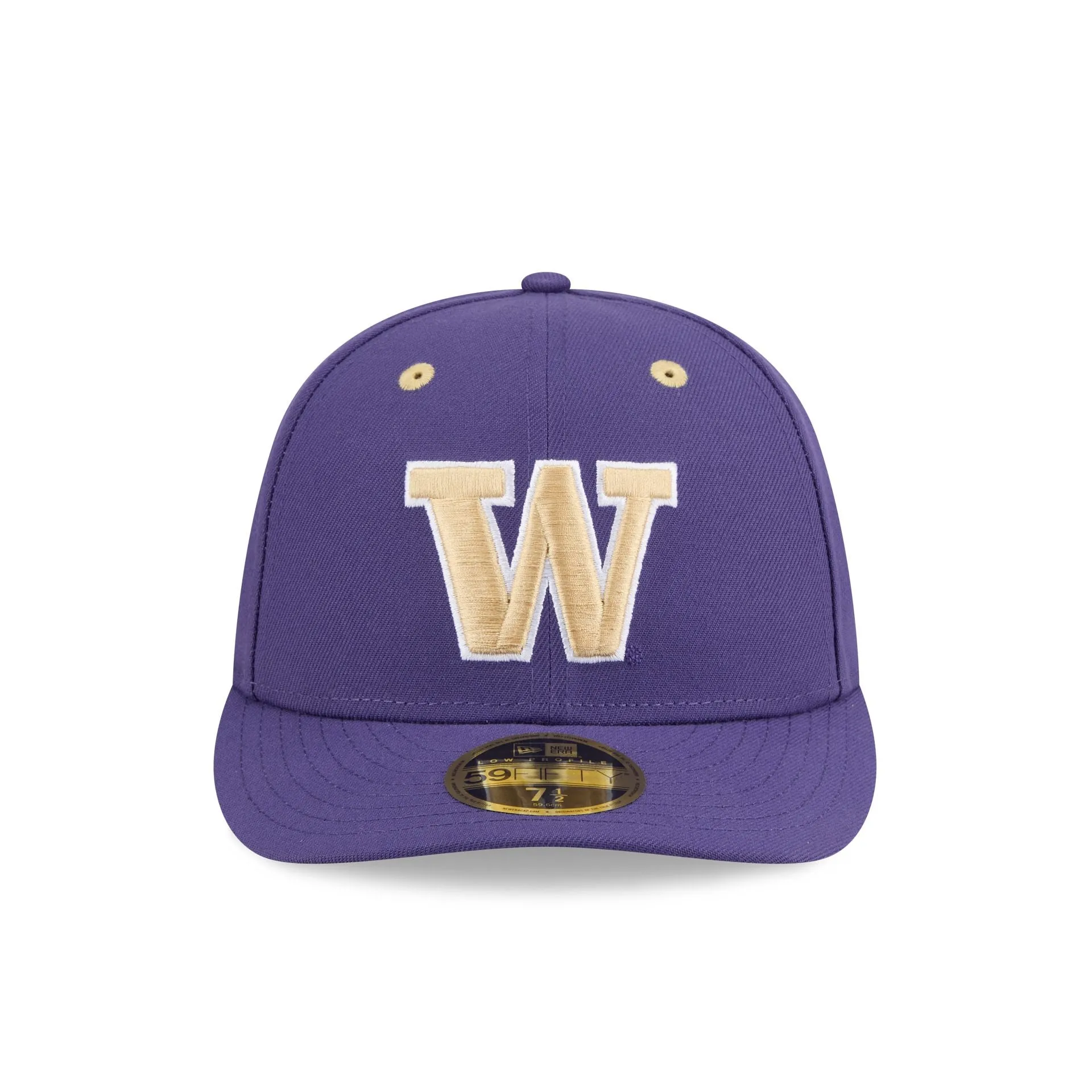 New Era x adidas Washington Huskies Purple Low Profile 59FIFTY Fitted Hat sold by New Era product image thumbnail 2