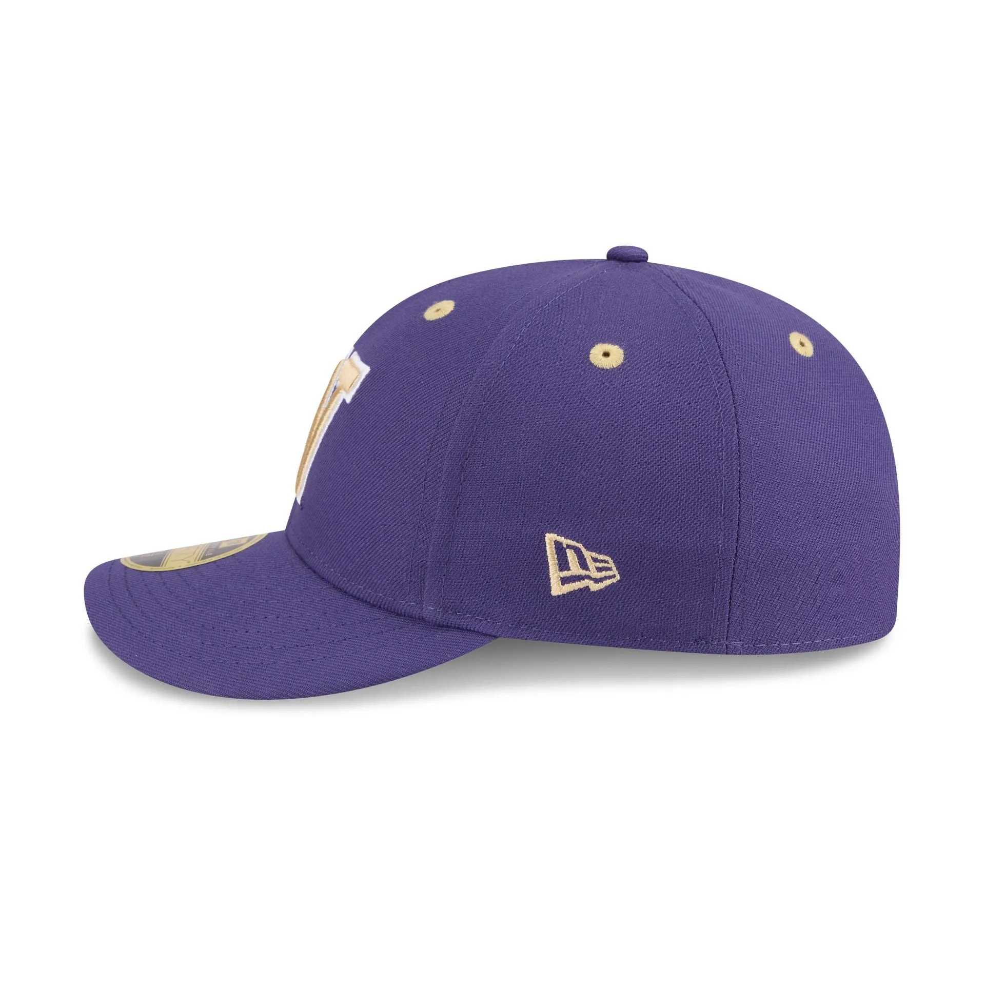 New Era x adidas Washington Huskies Purple Low Profile 59FIFTY Fitted Hat sold by New Era product image thumbnail 4