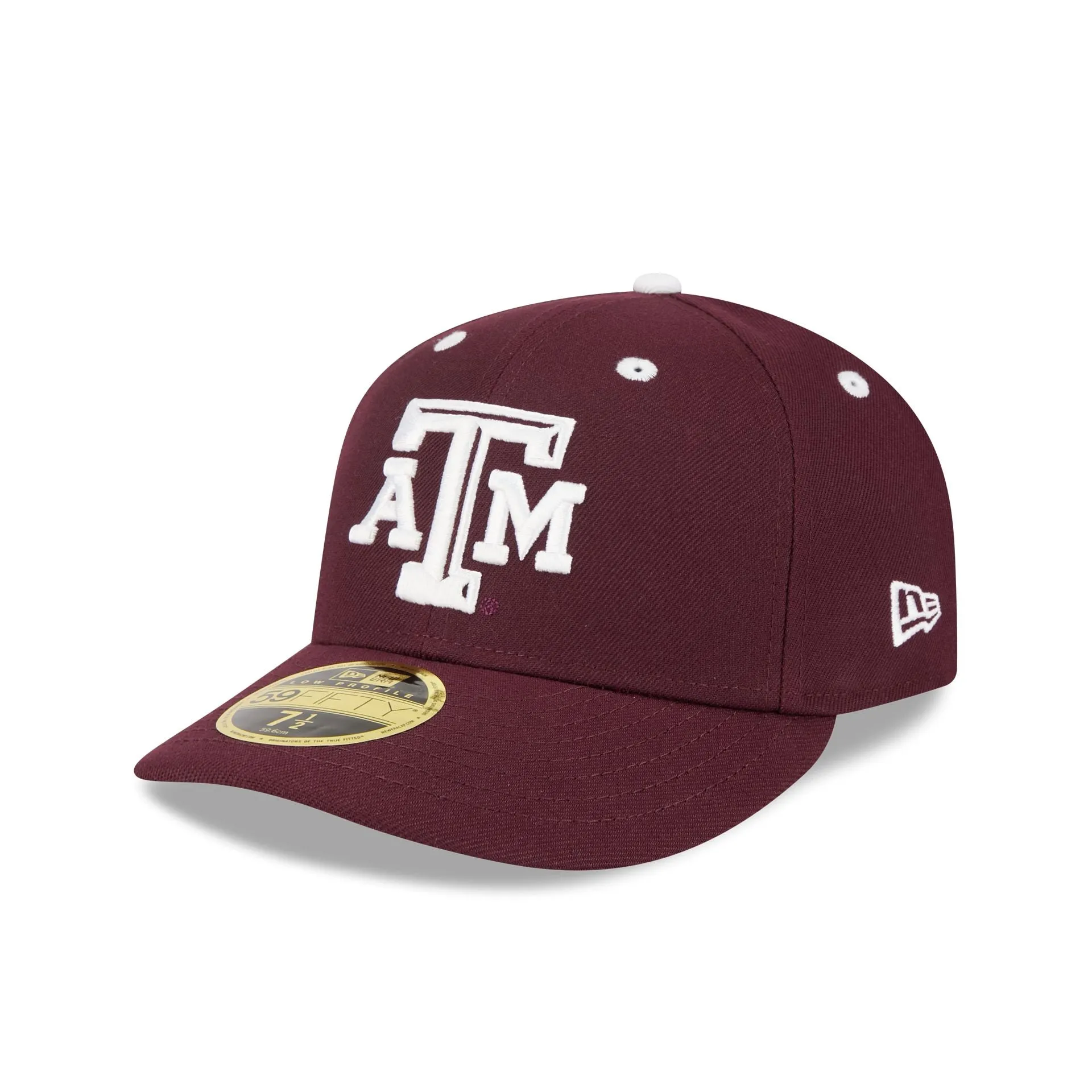 New Era x adidas Texas A&M Aggies Low Profile 59FIFTY Fitted Hat sold by New Era