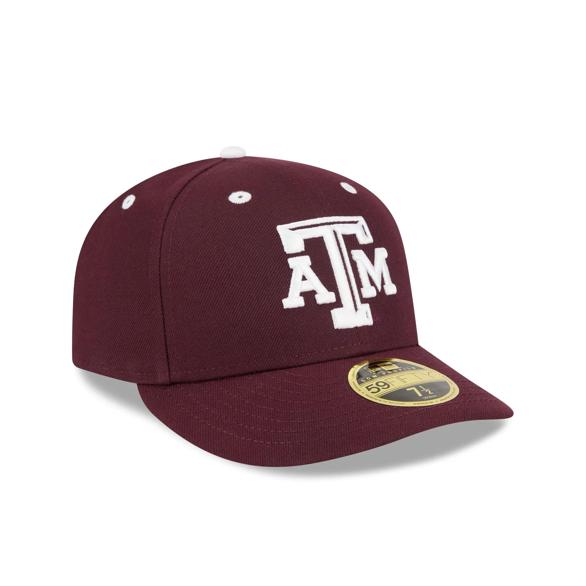 New Era x adidas Texas A&M Aggies Low Profile 59FIFTY Fitted Hat sold by New Era product image thumbnail 3