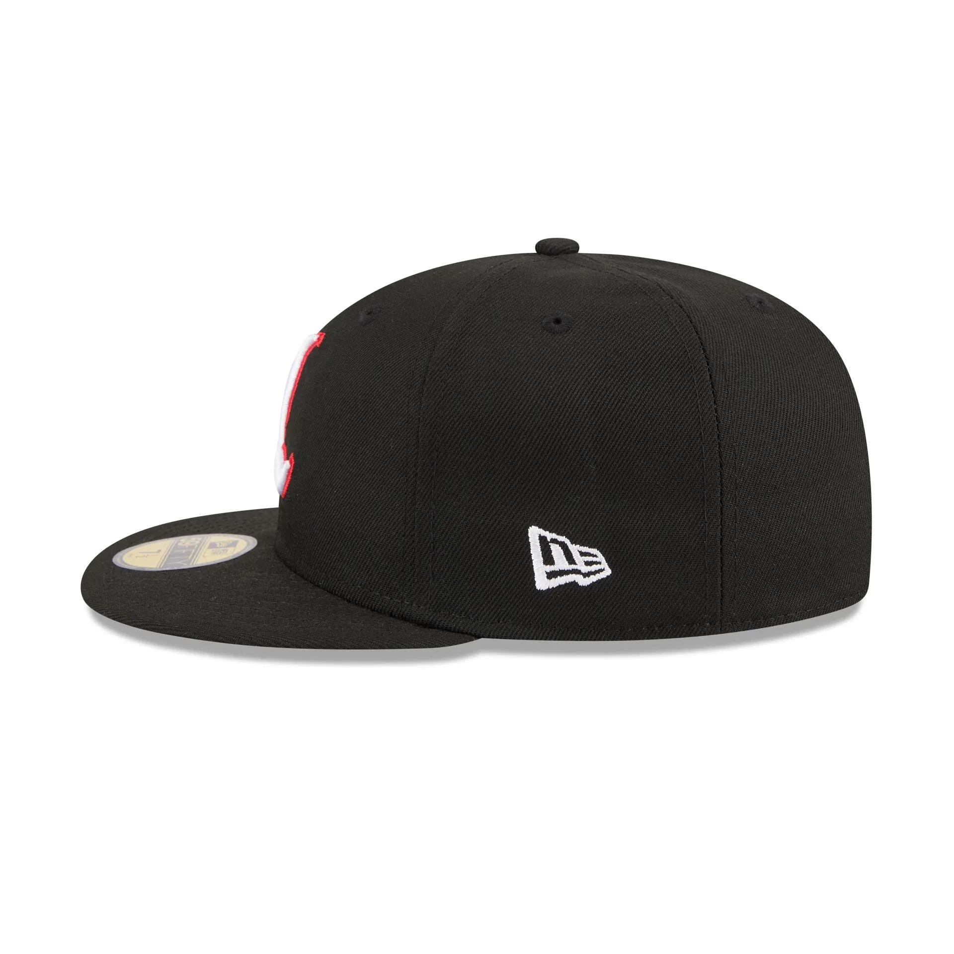 New Era x adidas Louisville Cardinals Black 59FIFTY Fitted Hat sold by New Era product image thumbnail 4
