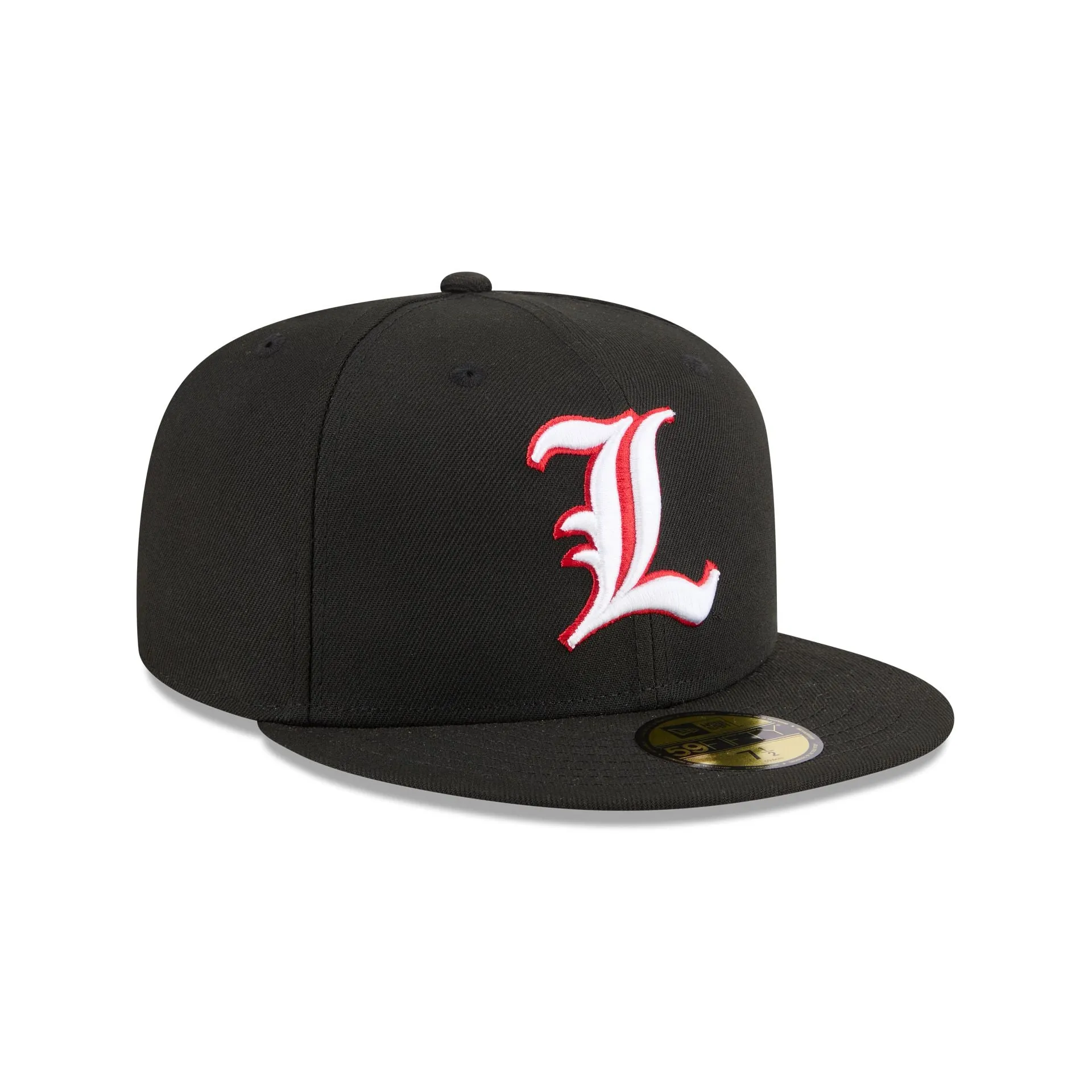 New Era x adidas Louisville Cardinals Black 59FIFTY Fitted Hat sold by New Era product image thumbnail 3