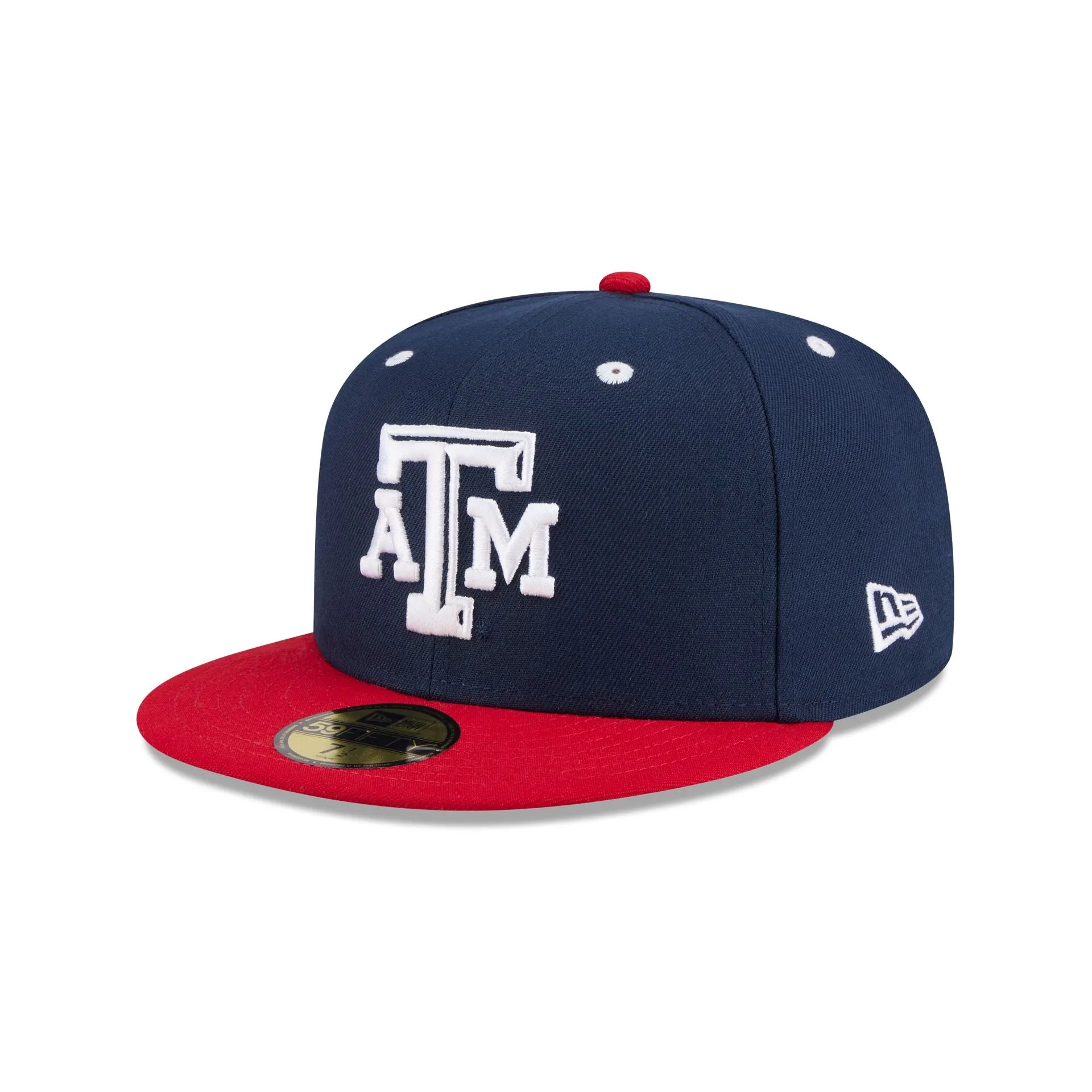 New Era x adidas Texas A&M Aggies Navy 59FIFTY Fitted Hat sold by New Era