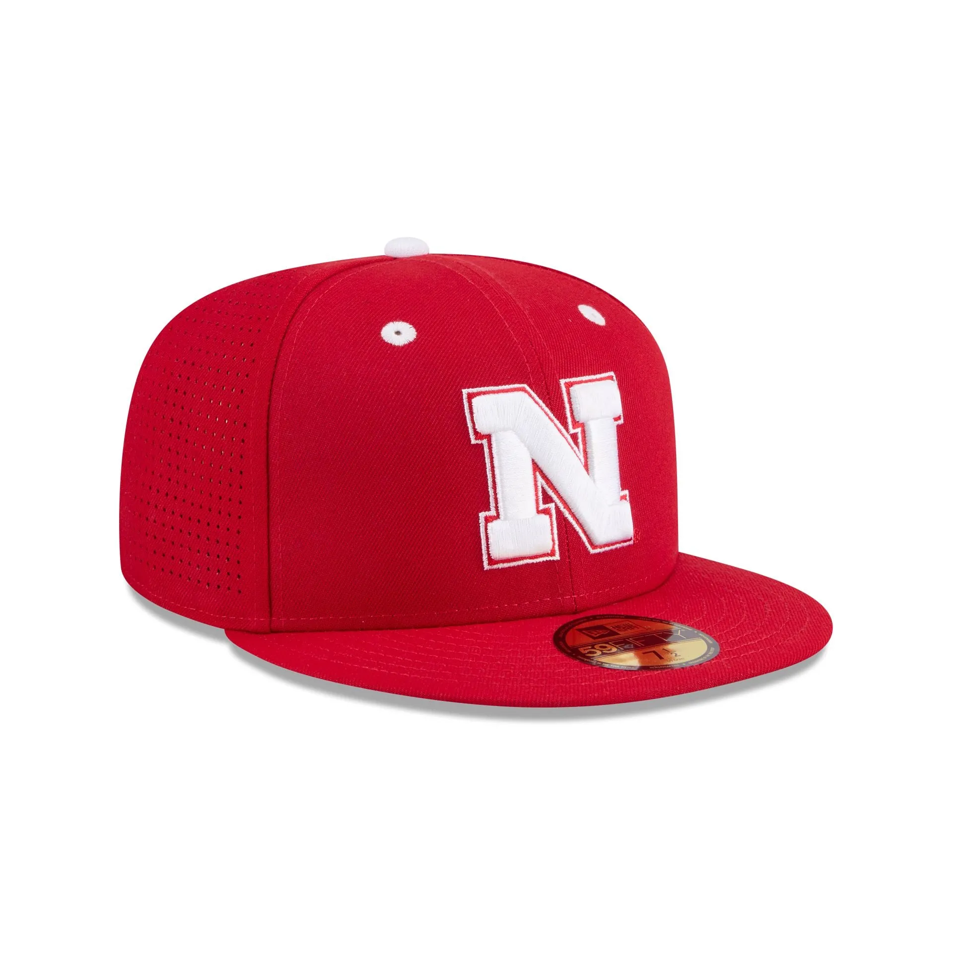 New Era x adidas Nebraska Cornhuskers Scarlet 59FIFTY Fitted Hat sold by New Era product image thumbnail 3