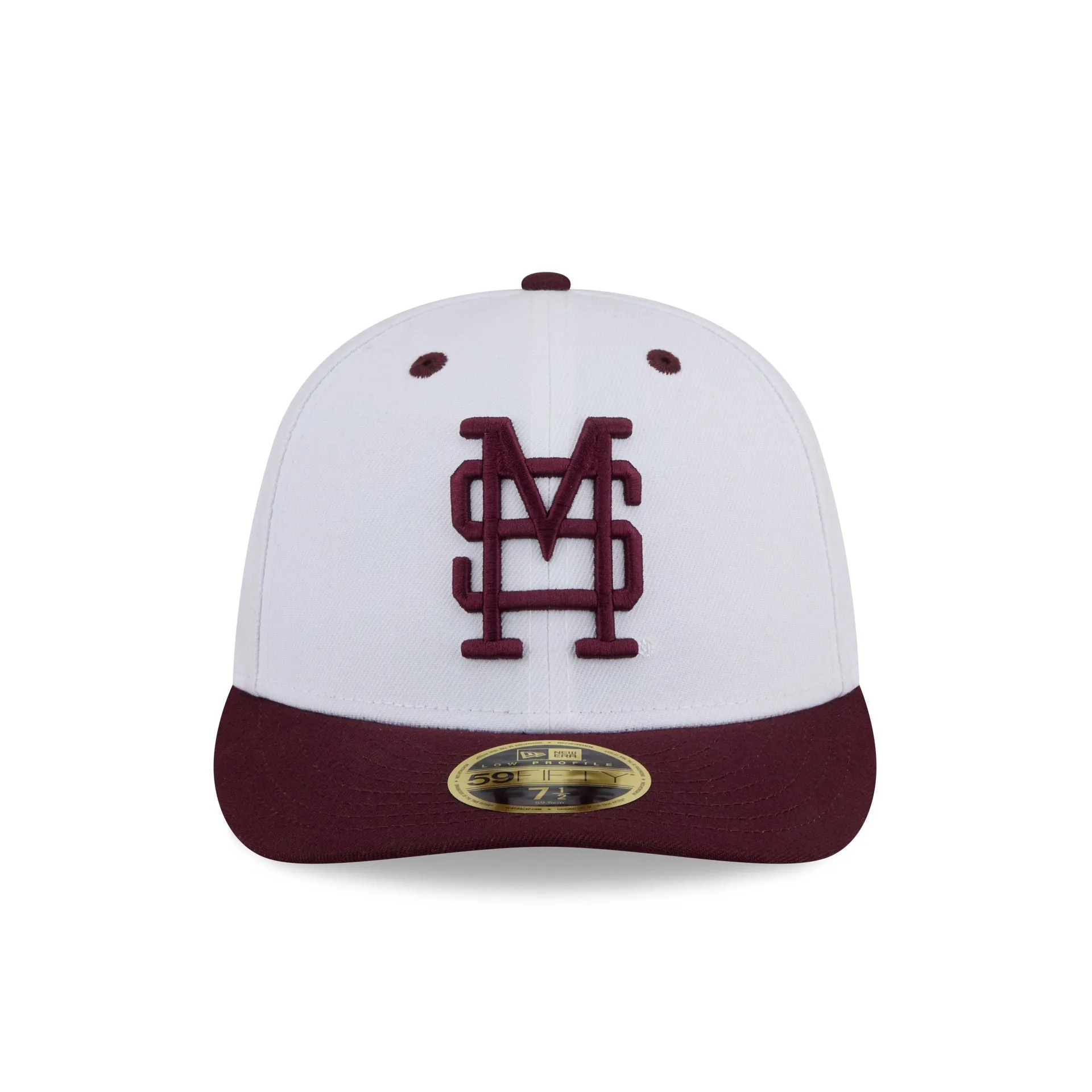 New Era x adidas Mississippi State Bulldogs White Low Profile 59FIFTY Fitted Hat sold by New Era product image thumbnail 2