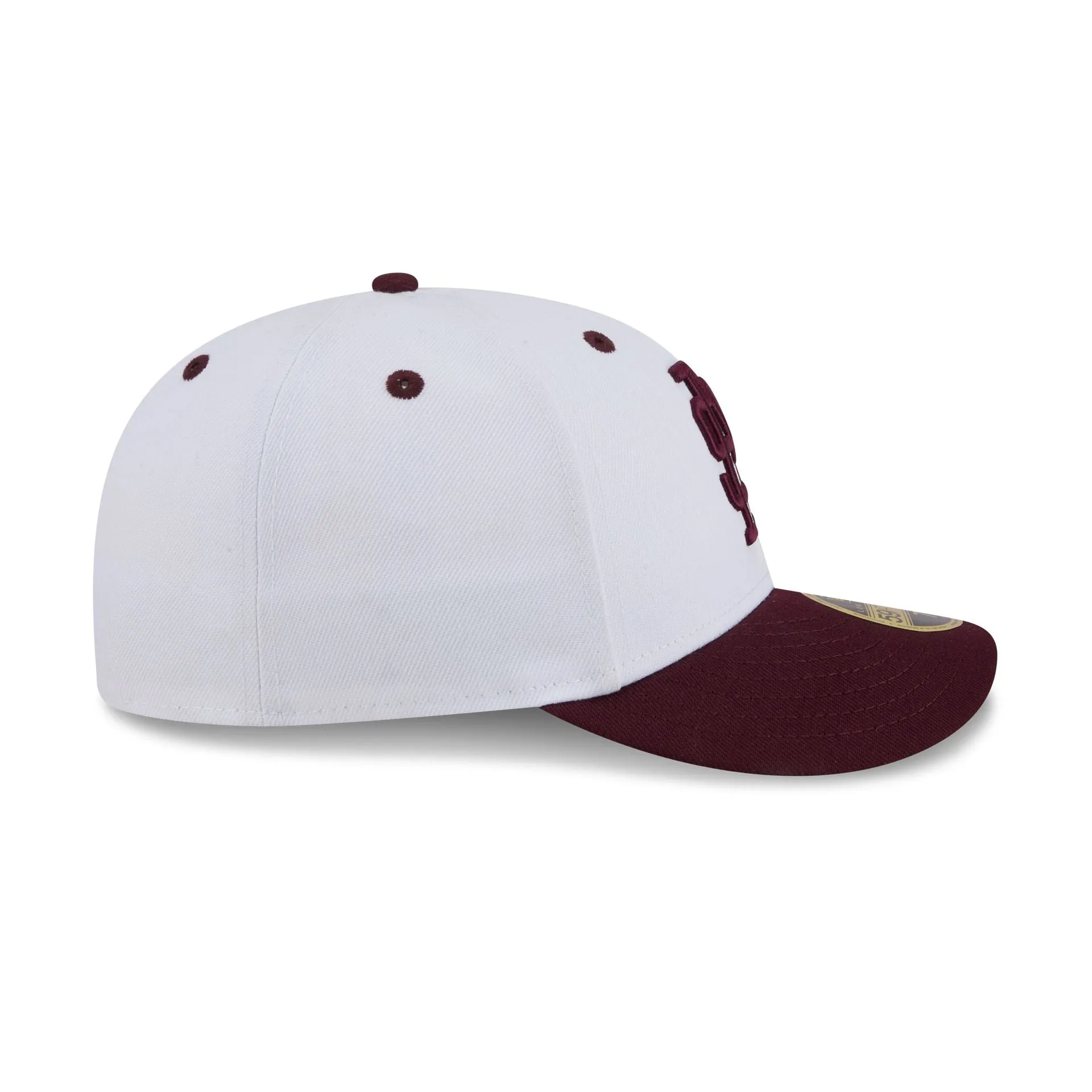 New Era x adidas Mississippi State Bulldogs White Low Profile 59FIFTY Fitted Hat sold by New Era product image thumbnail 5