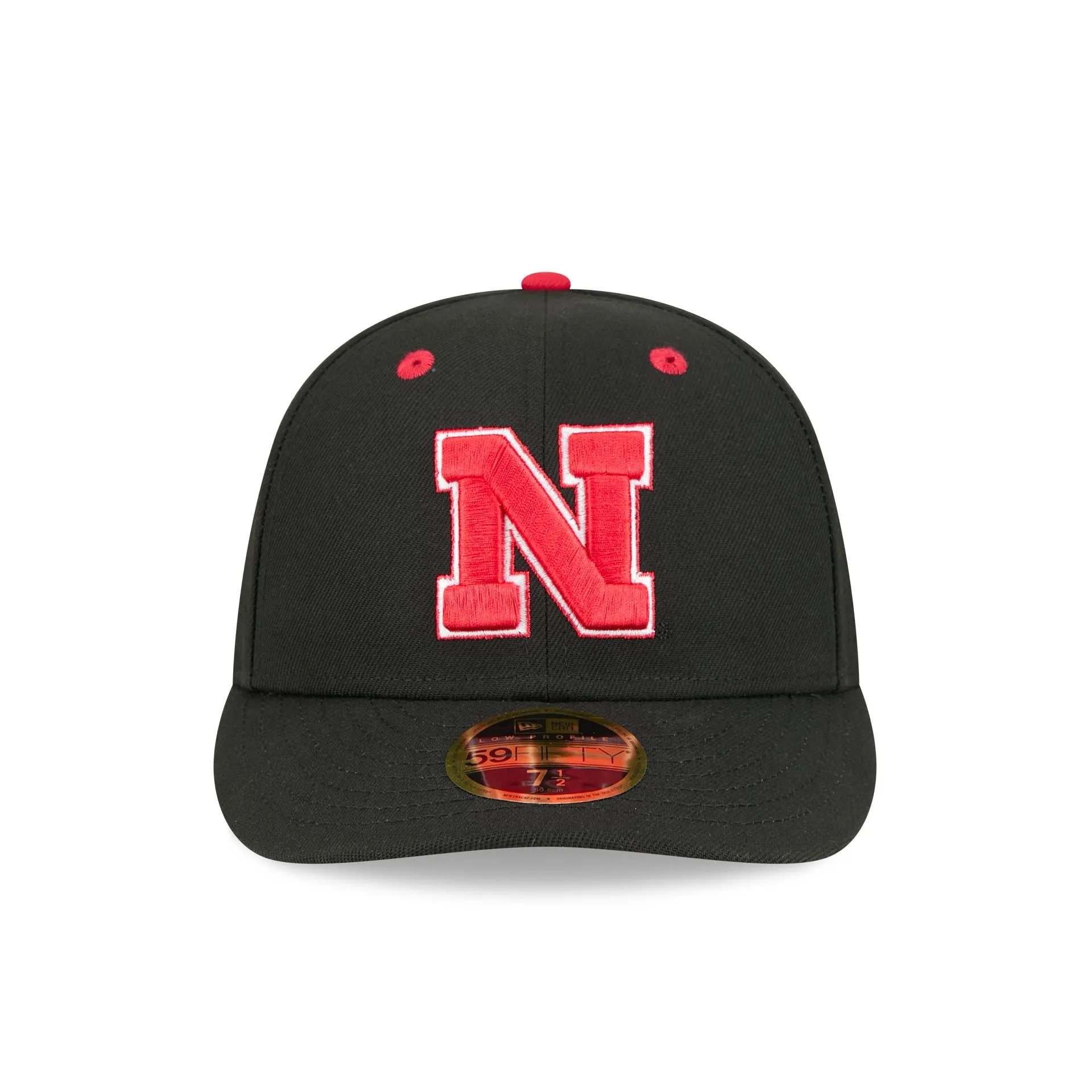 New Era x adidas Nebraska Cornhuskers Black Low Profile 59FIFTY Fitted Hat sold by New Era product image thumbnail 2