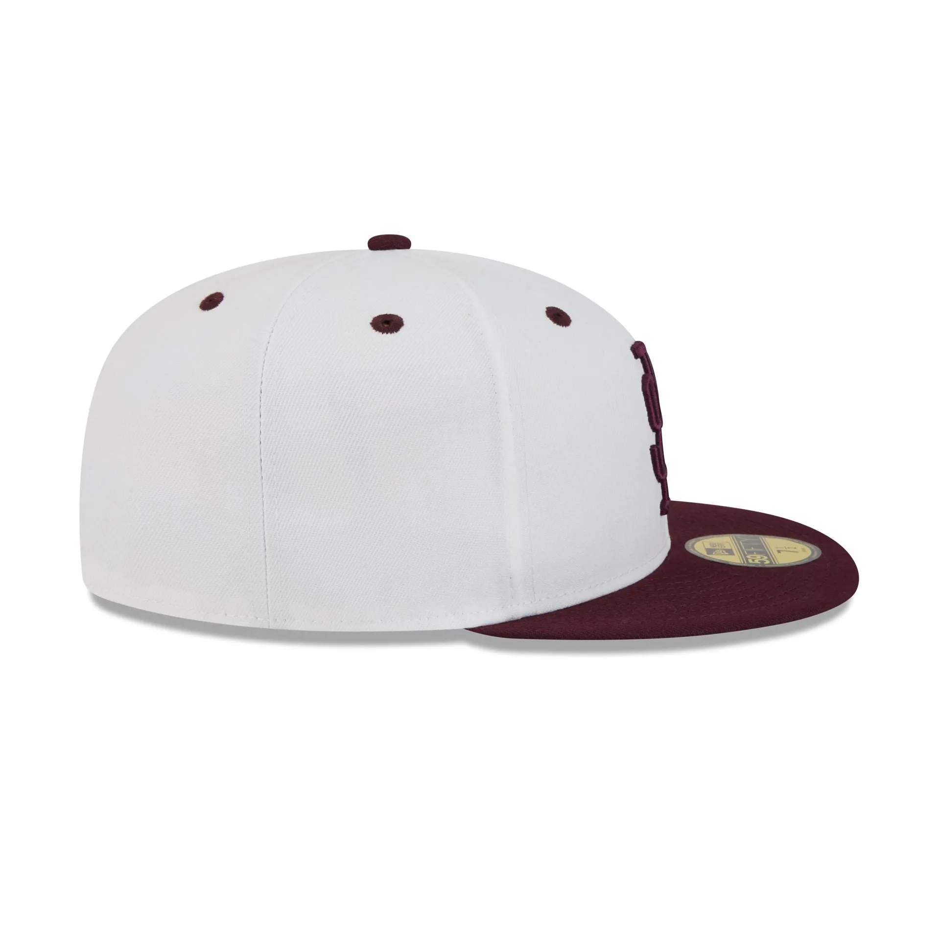 New Era x adidas Mississippi State Bulldogs White 59FIFTY Fitted Hat sold by New Era product image thumbnail 5