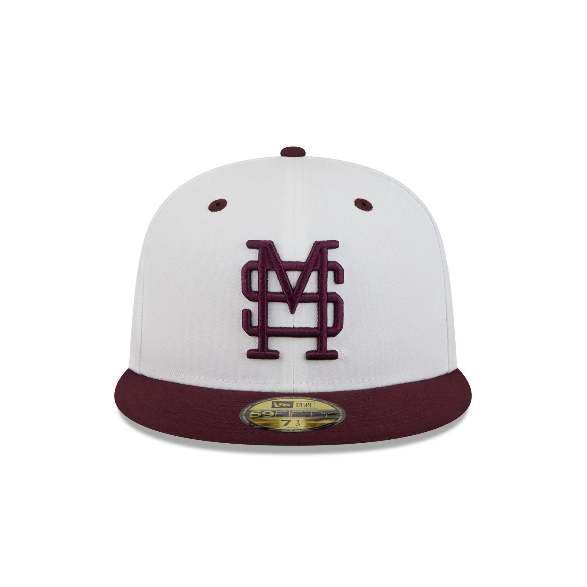 New Era x adidas Mississippi State Bulldogs White 59FIFTY Fitted Hat sold by New Era product image thumbnail 2