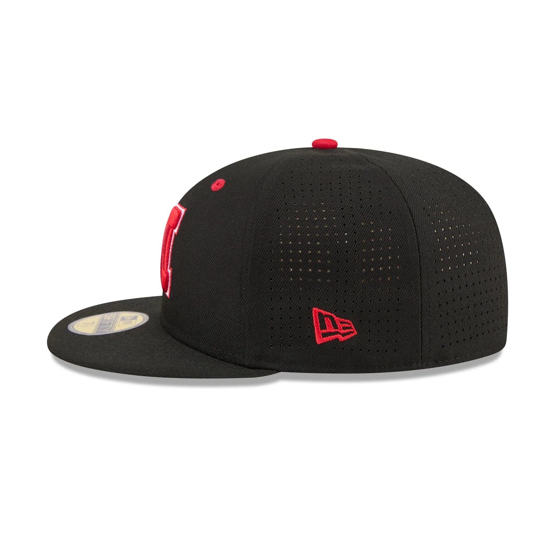 New Era x adidas Nebraska Cornhuskers Black 59FIFTY Fitted Hat sold by New Era product image thumbnail 4