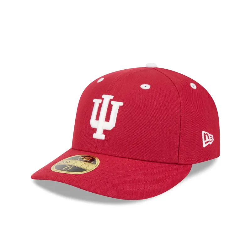 New Era x adidas Indiana Hoosiers Low Profile 59FIFTY Fitted Hat sold by New Era