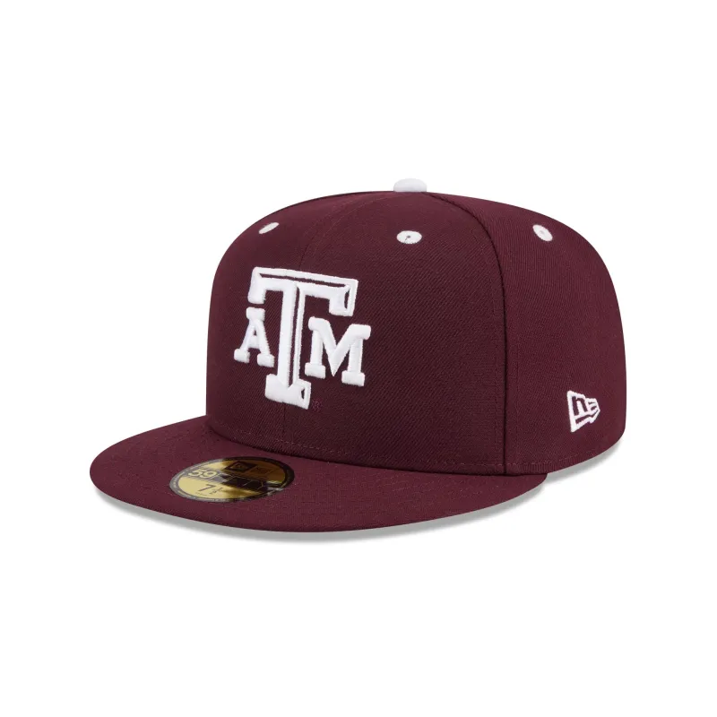 New Era x adidas Texas A&M Aggies 59FIFTY Fitted Hat sold by New Era