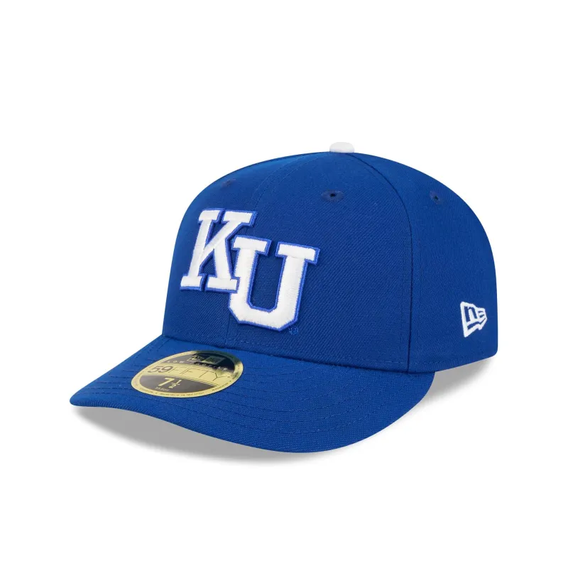 New Era x adidas Kansas Jayhawks Low Profile 59FIFTY Fitted Hat sold by New Era