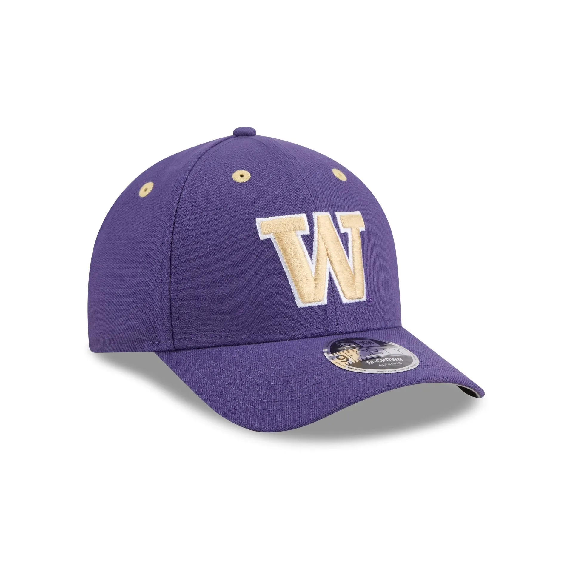 New Era x adidas Washington Huskies Purple 9FORTY M-Crown Snapback Hat sold by New Era product image thumbnail 3