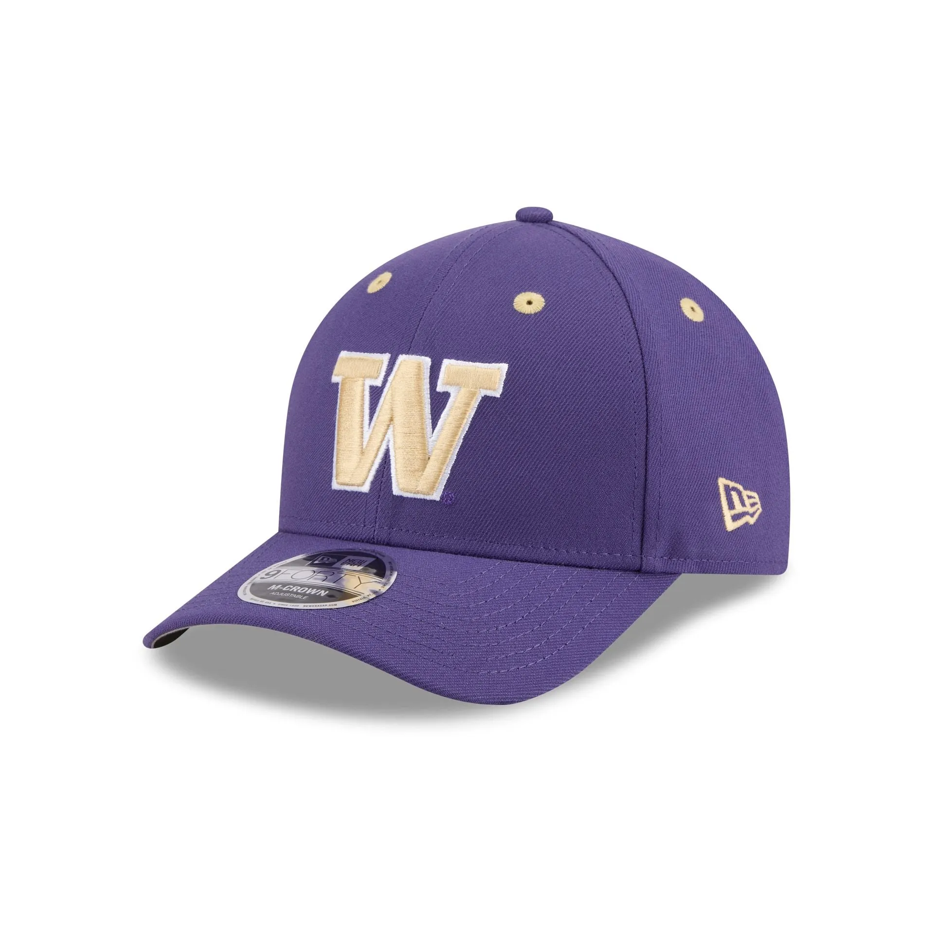 New Era x adidas Washington Huskies Purple 9FORTY M-Crown Snapback Hat sold by New Era