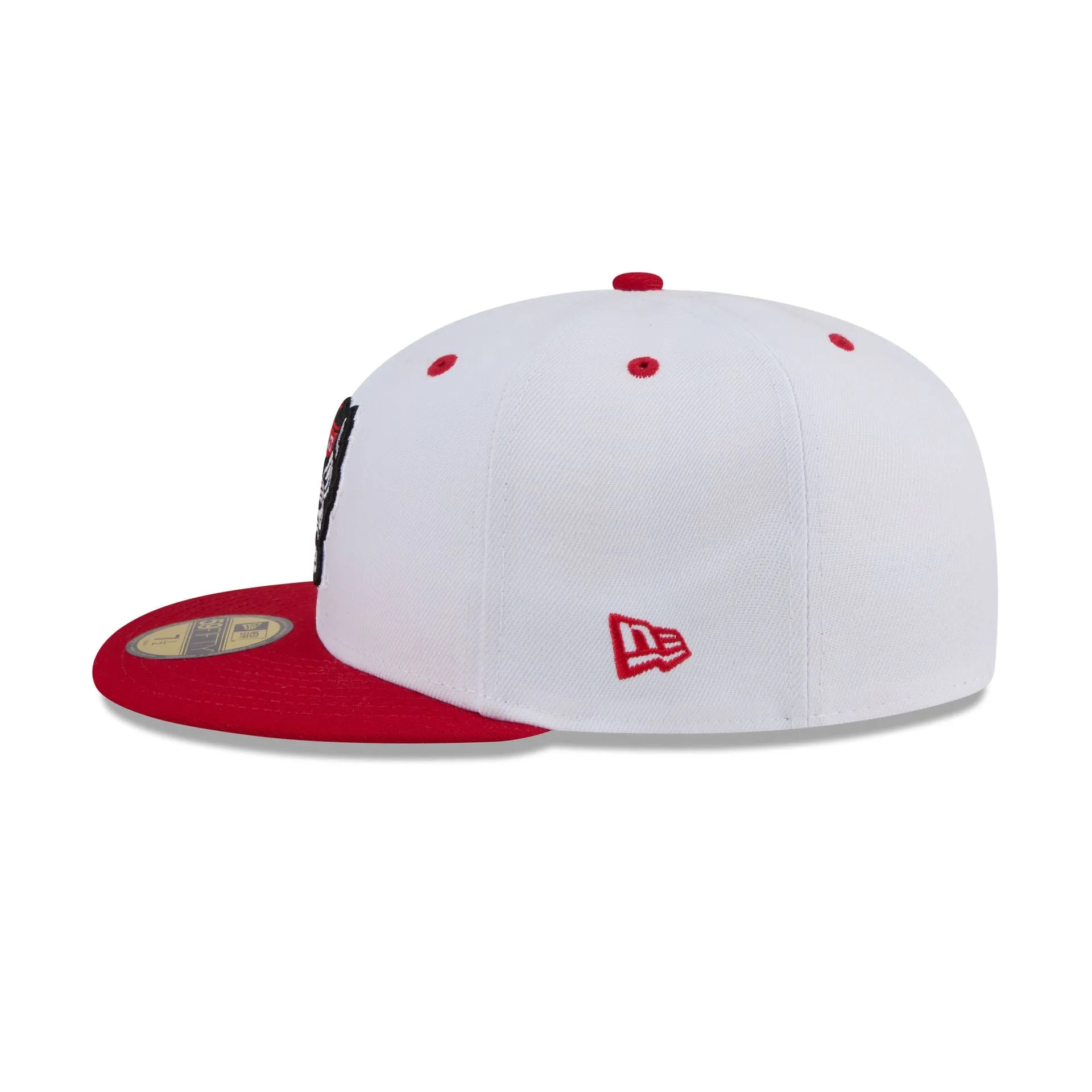New Era x adidas NC State Wolfpack White 59FIFTY Fitted Hat sold by New Era product image thumbnail 4