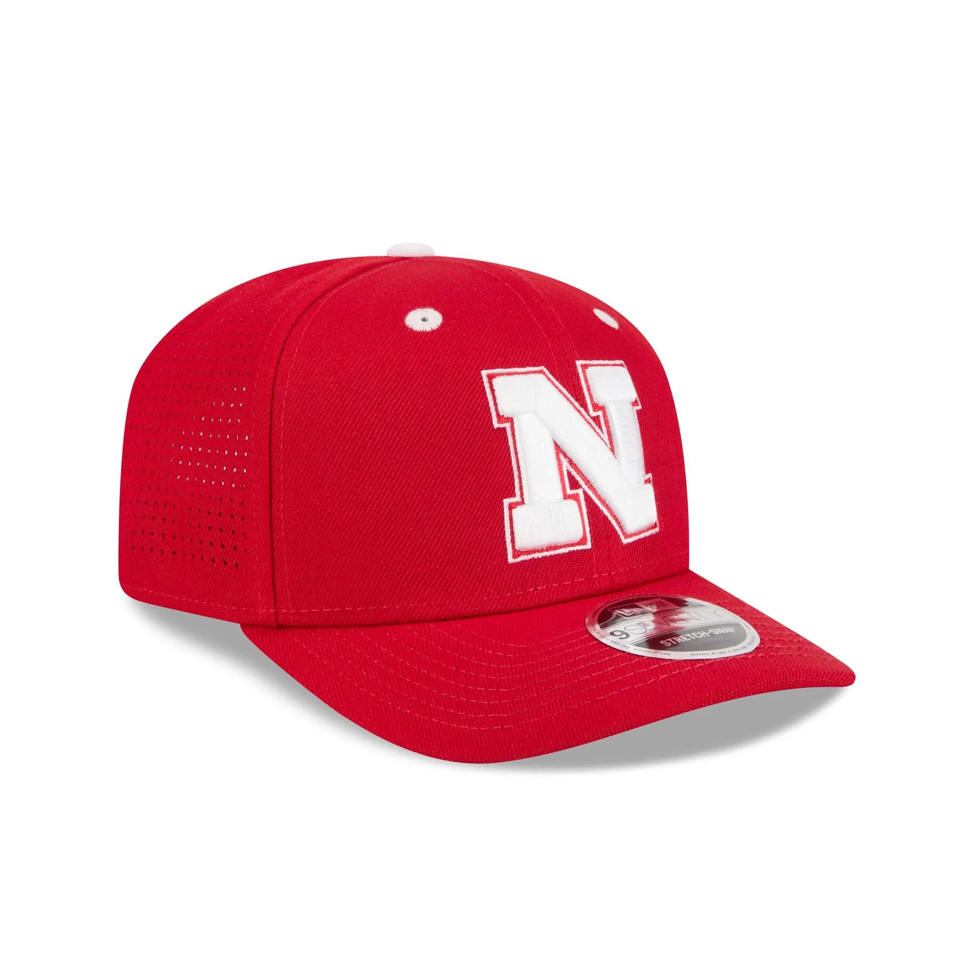 New Era x adidas Nebraska Cornhuskers Scarlet 9SEVENTY Stretch-Snap Hat sold by New Era product image thumbnail 3