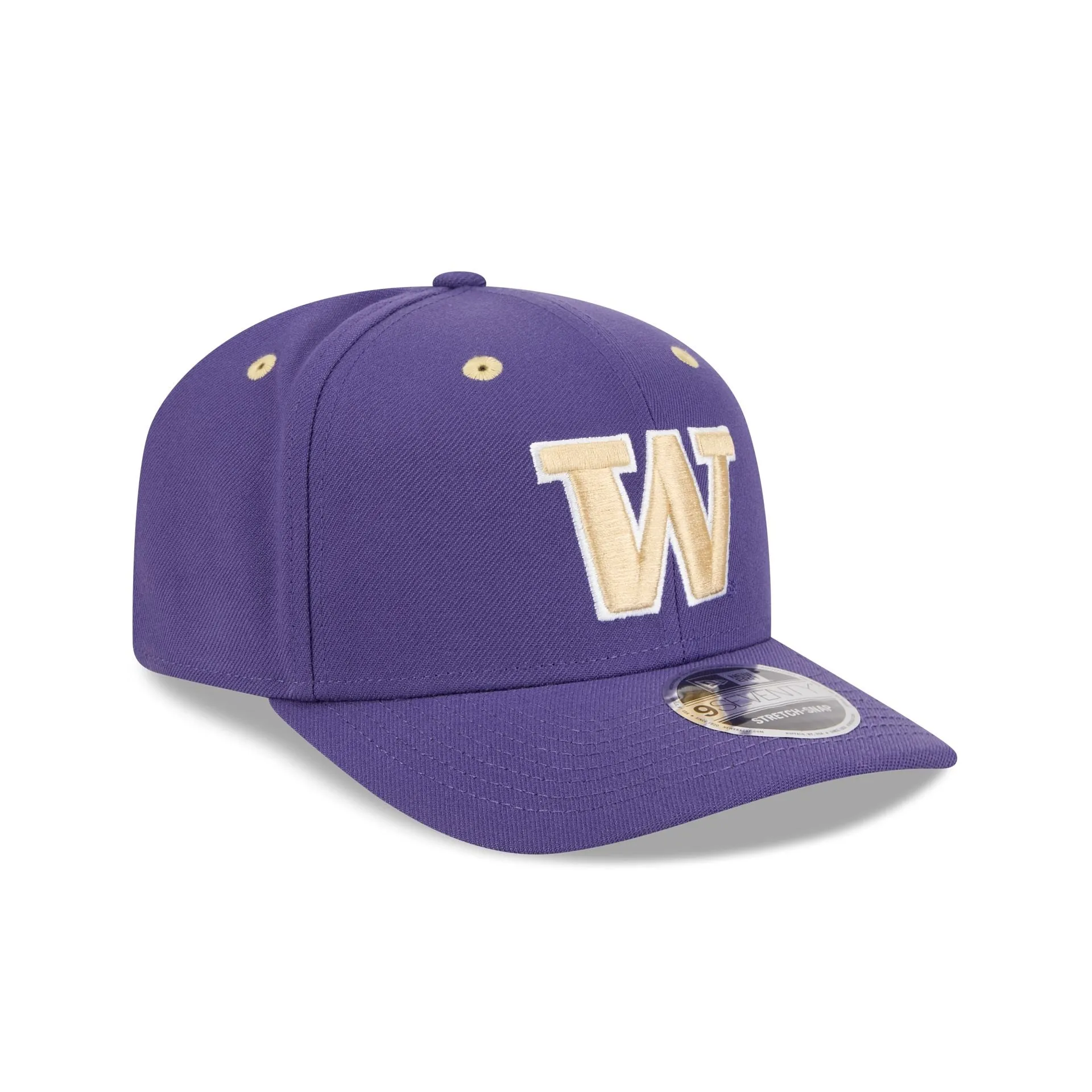New Era x adidas Washington Huskies Purple 9SEVENTY Stretch-Snap Hat sold by New Era product image thumbnail 3