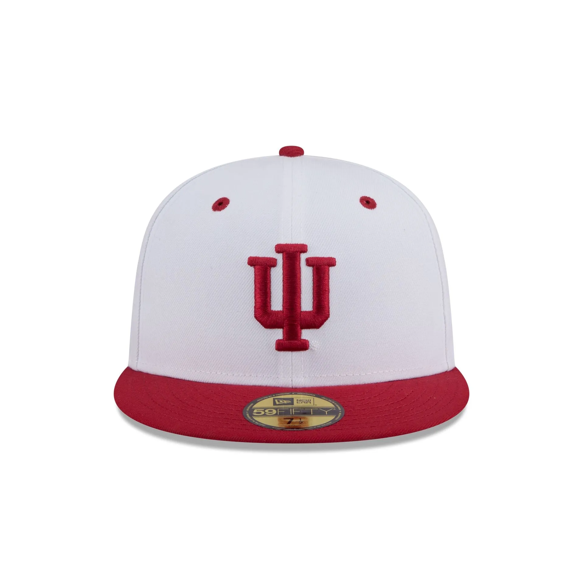 New Era x adidas Indiana Hoosiers White 59FIFTY Fitted Hat sold by New Era product image thumbnail 2