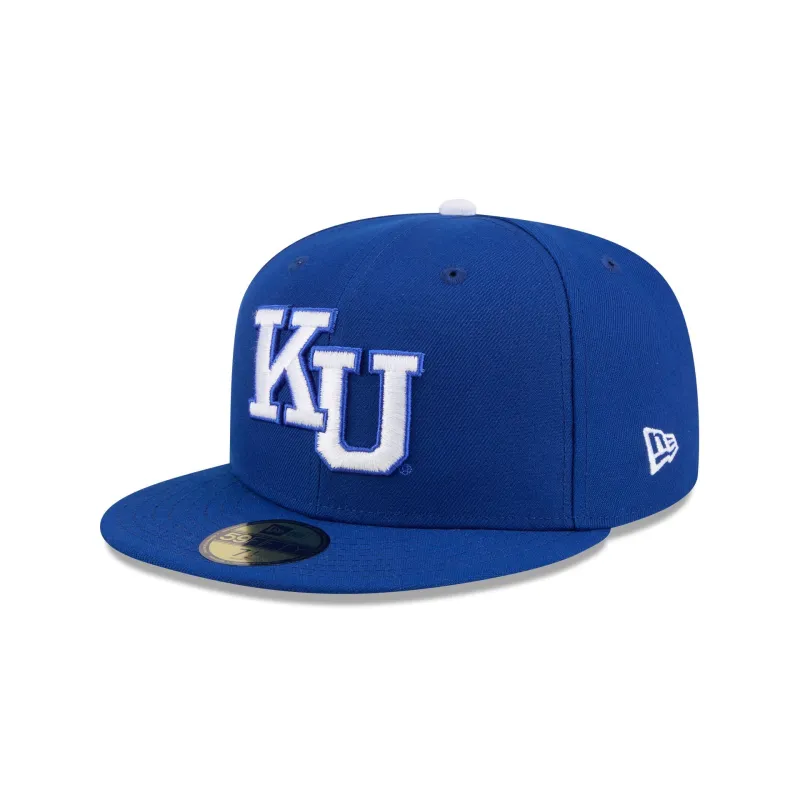 New Era x adidas Kansas Jayhawks 59FIFTY Fitted Hat sold by New Era
