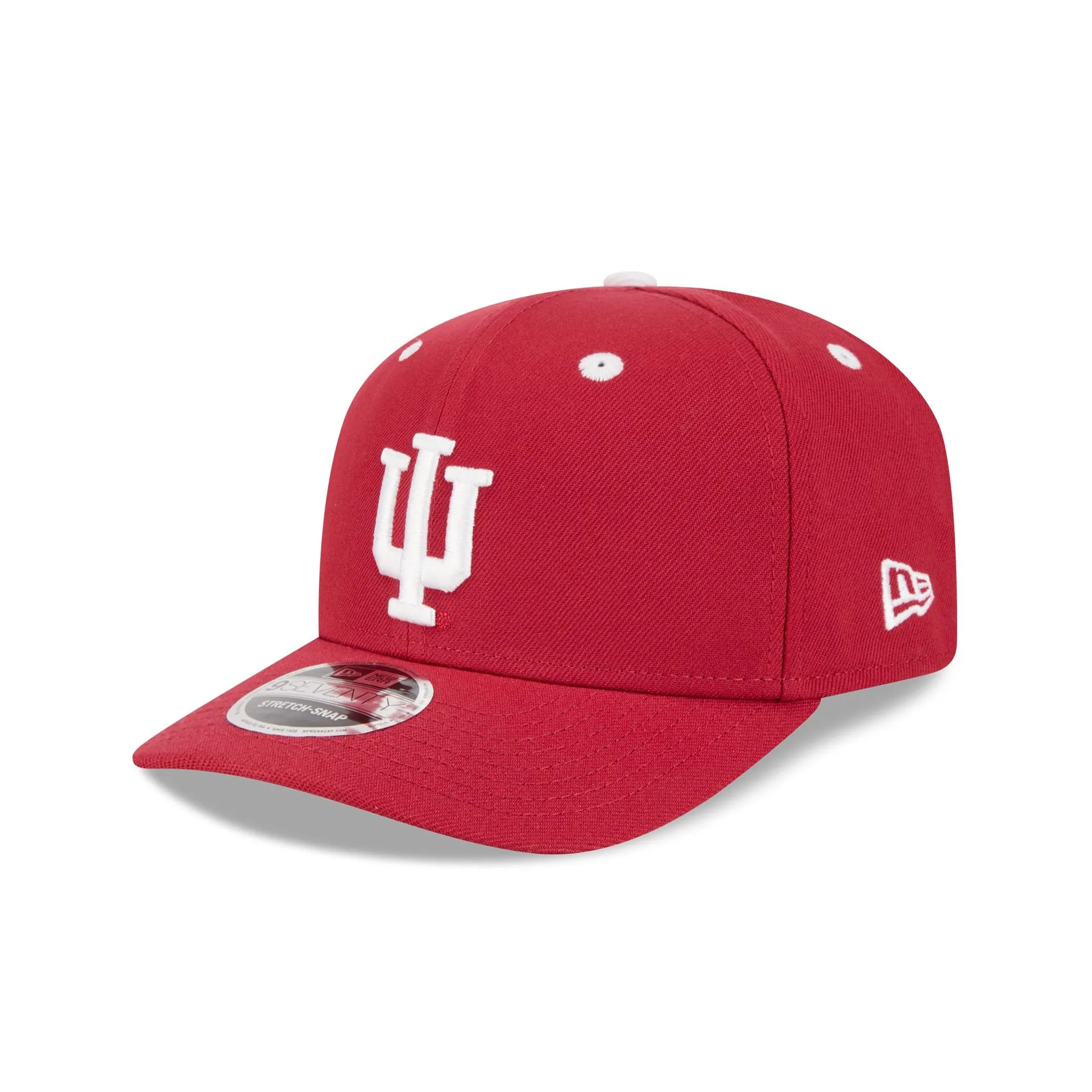 New Era x adidas Indiana Hoosiers 9SEVENTY Stretch-Snap Hat sold by New Era