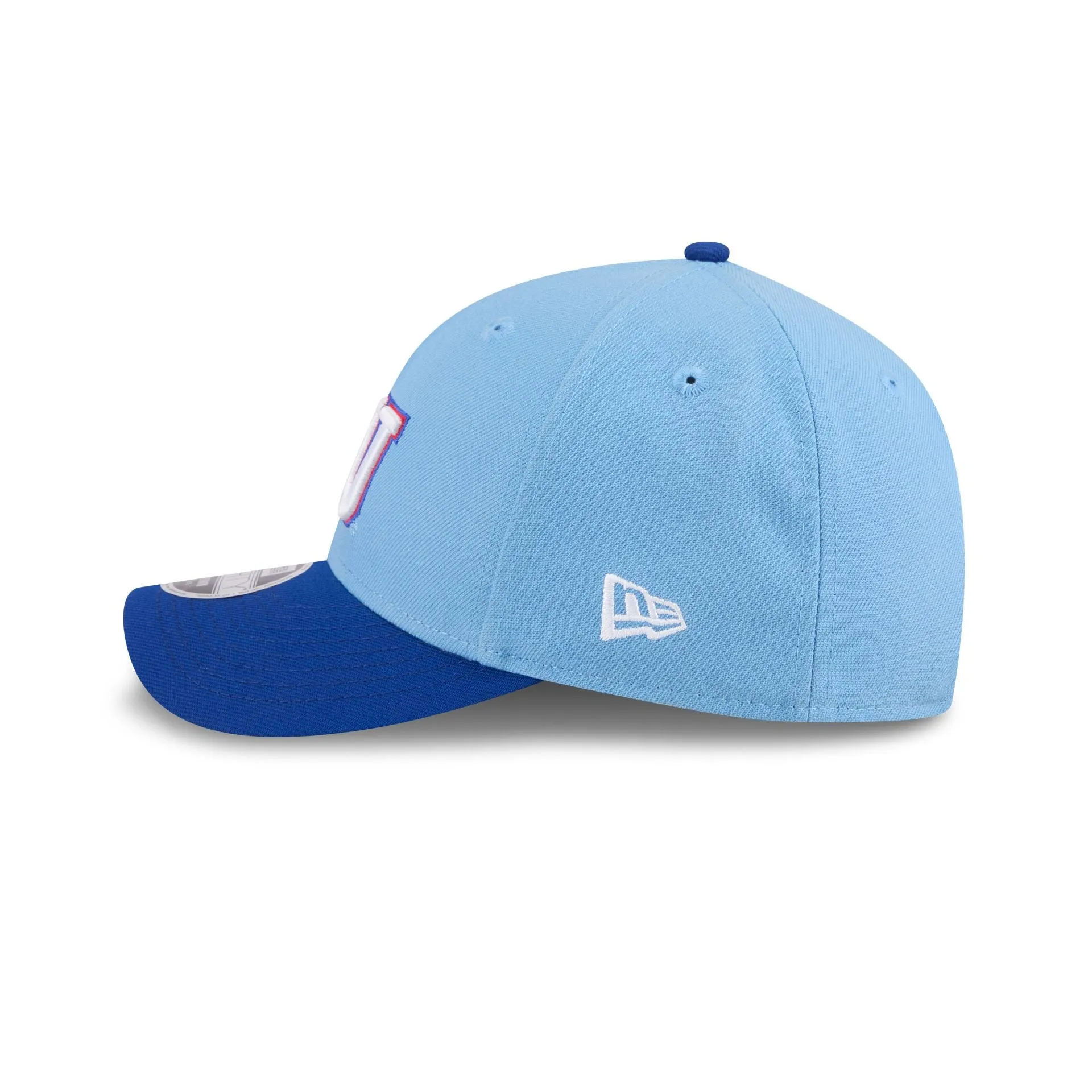 New Era x adidas Kansas Jayhawks Sky Blue 9FORTY M-Crown Snapback Hat sold by New Era product image thumbnail 4