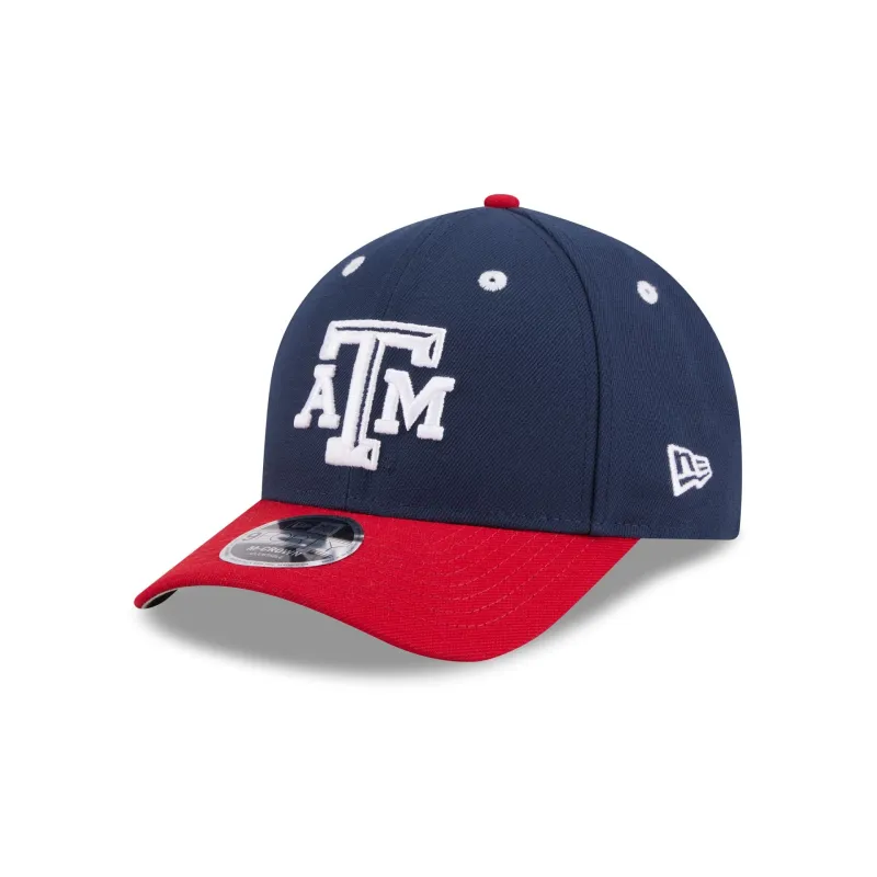 New Era x adidas Texas A&M Aggies Navy 9FORTY M-Crown Snapback Hat sold by New Era