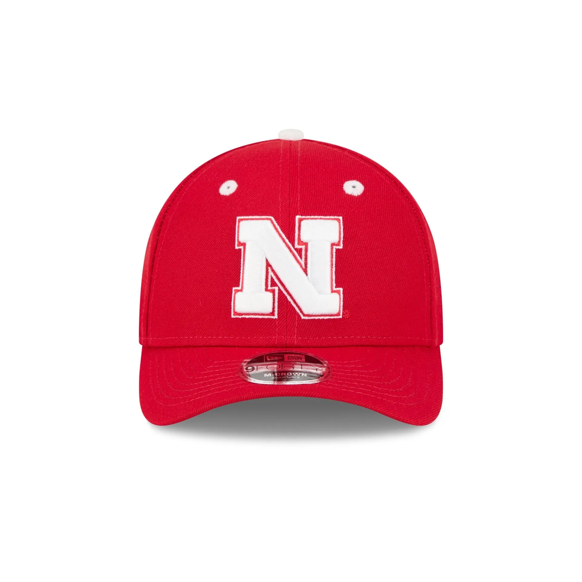 New Era x adidas Nebraska Cornhuskers Scarlet 9FORTY M-Crown Snapback Hat sold by New Era product image thumbnail 2