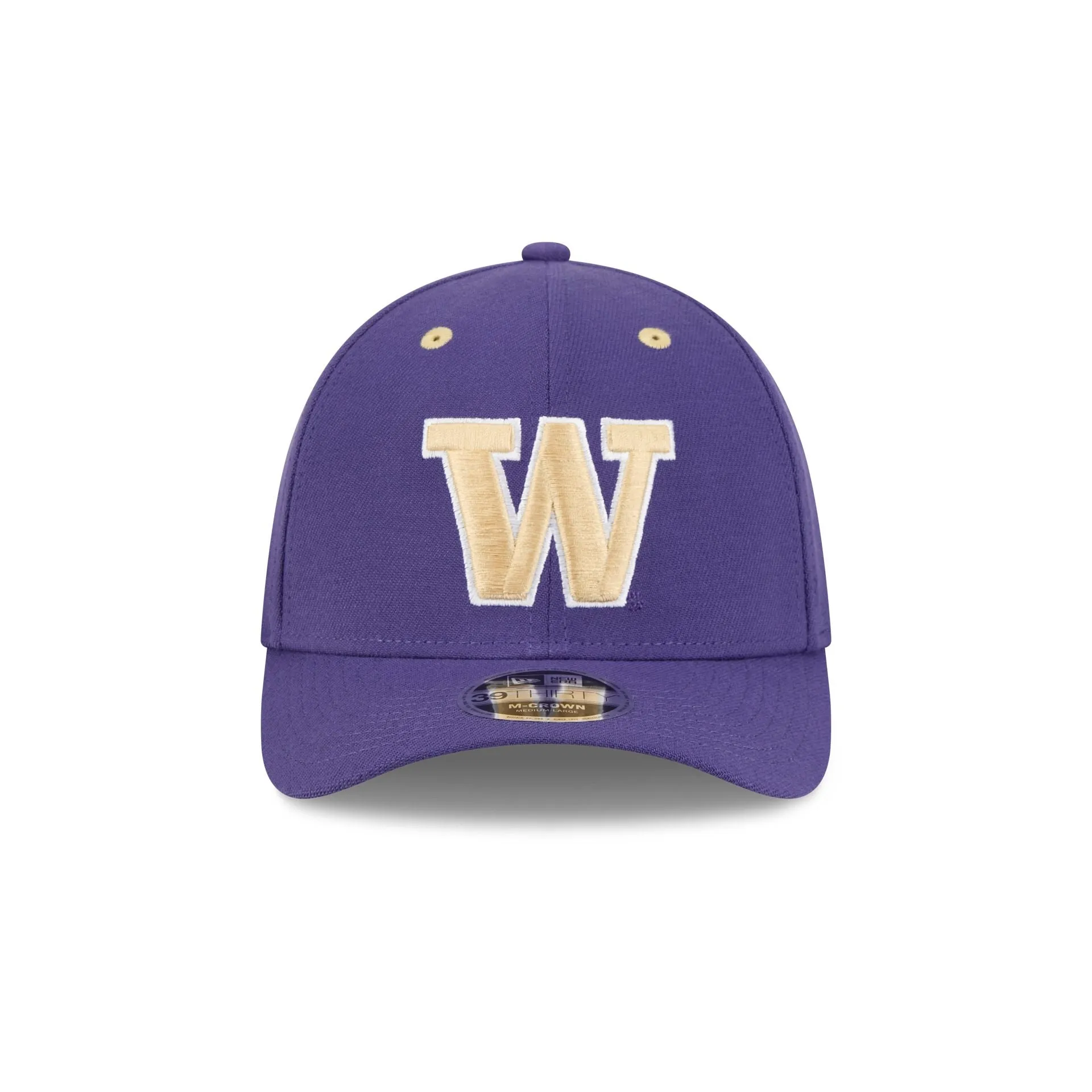 New Era x adidas Washington Huskies Purple 39THIRTY M-Crown Stretch Fit Hat sold by New Era product image thumbnail 2
