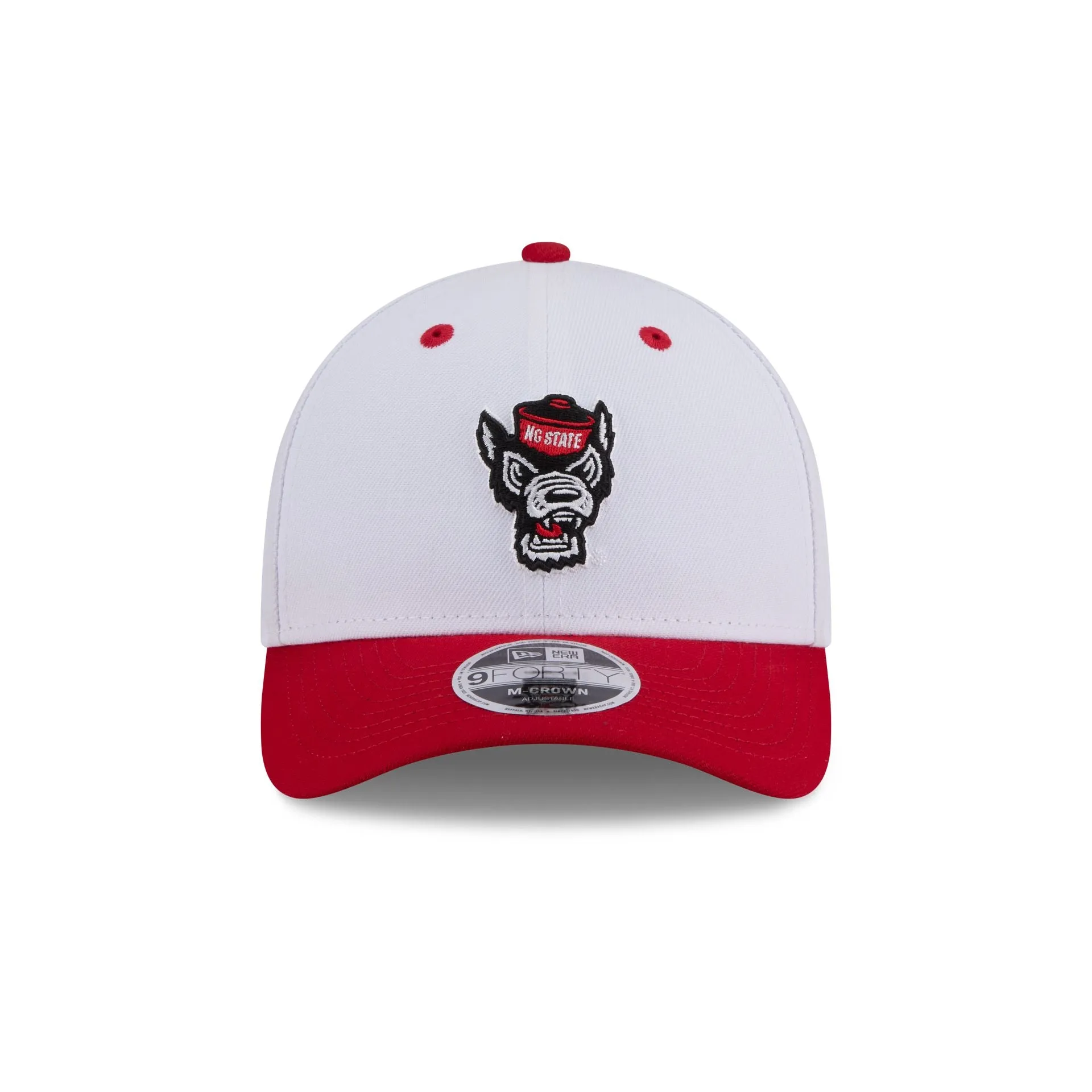 New Era x adidas NC State Wolfpack White 9FORTY M-Crown Snapback Hat sold by New Era product image thumbnail 2