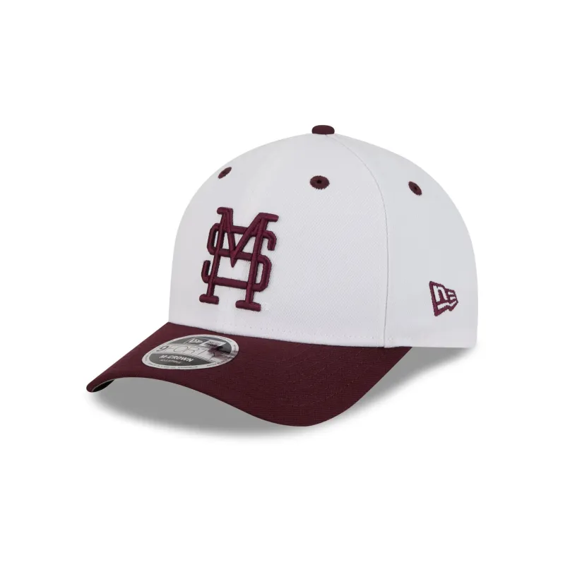 New Era x adidas Mississippi State Bulldogs White 9FORTY M-Crown Snapback Hat sold by New Era