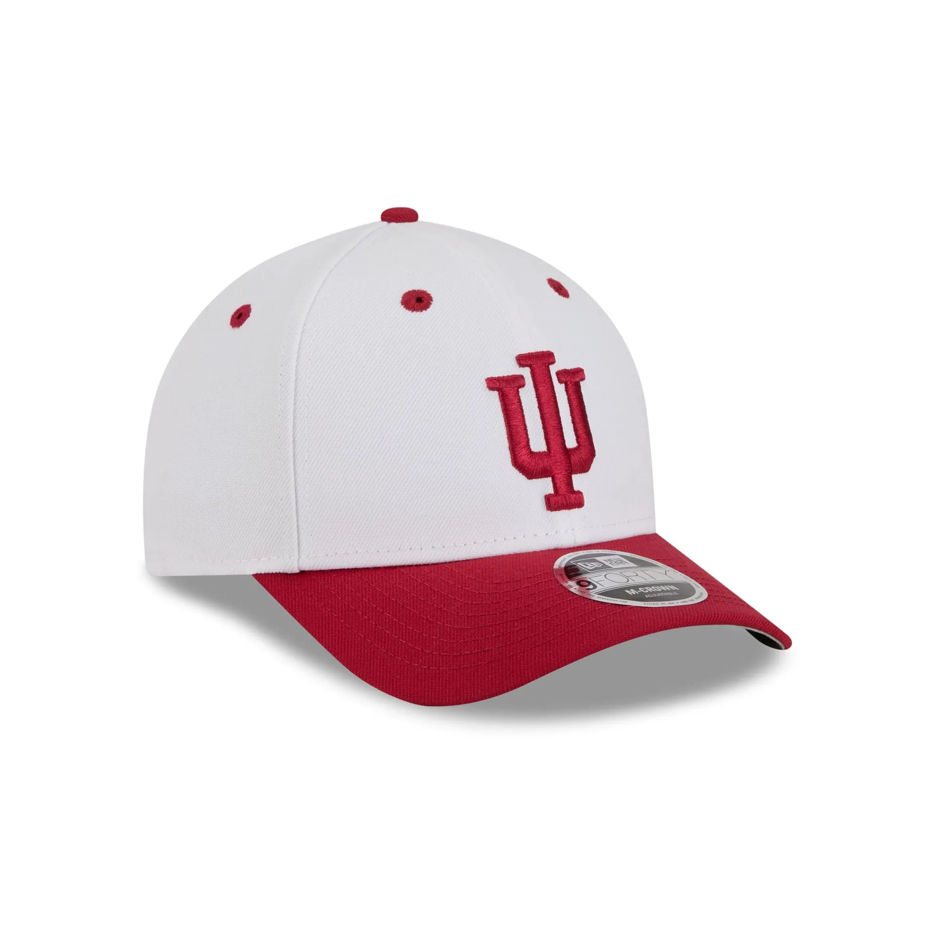 New Era x adidas Indiana Hoosiers White 9FORTY M-Crown Snapback Hat sold by New Era product image thumbnail 3