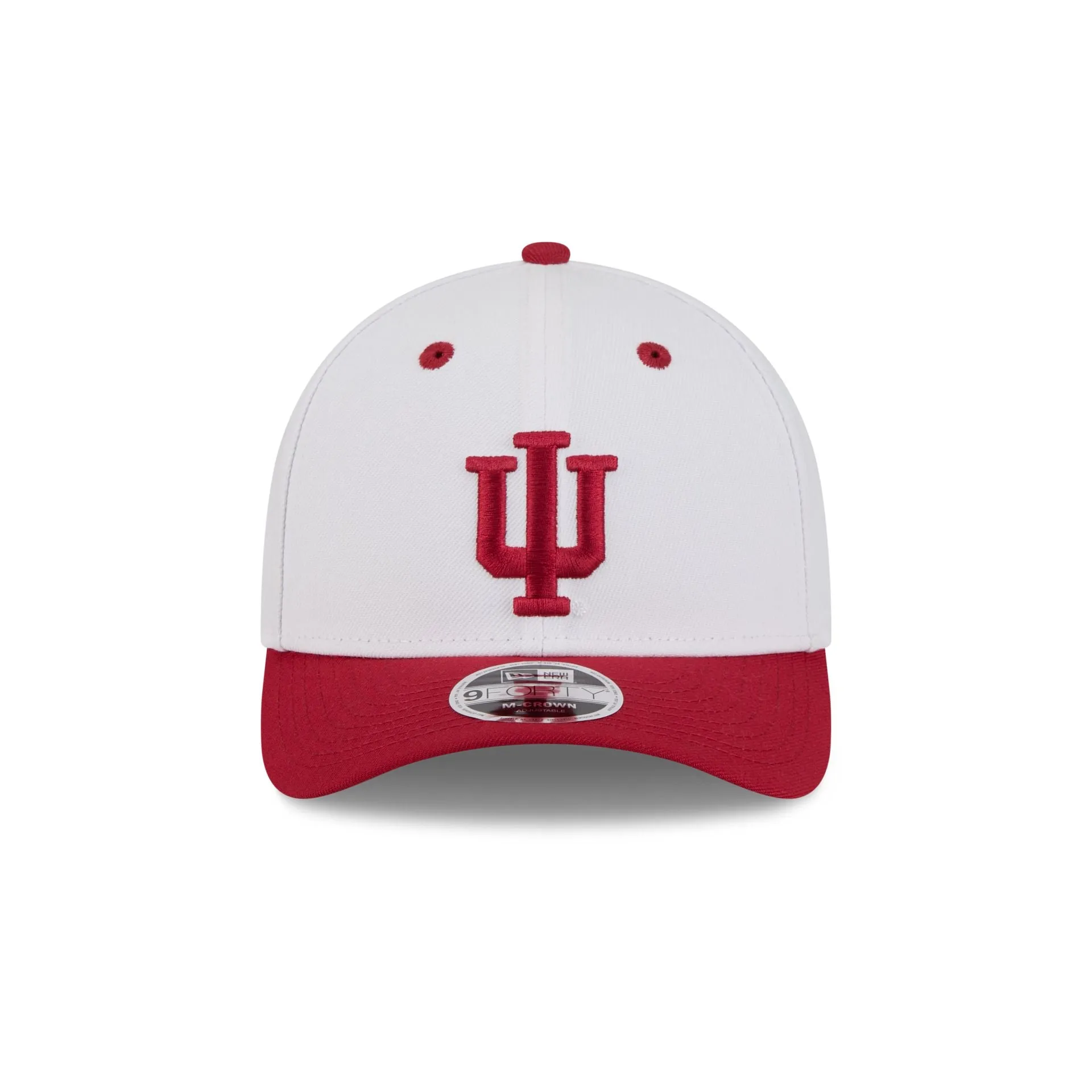 New Era x adidas Indiana Hoosiers White 9FORTY M-Crown Snapback Hat sold by New Era product image thumbnail 2