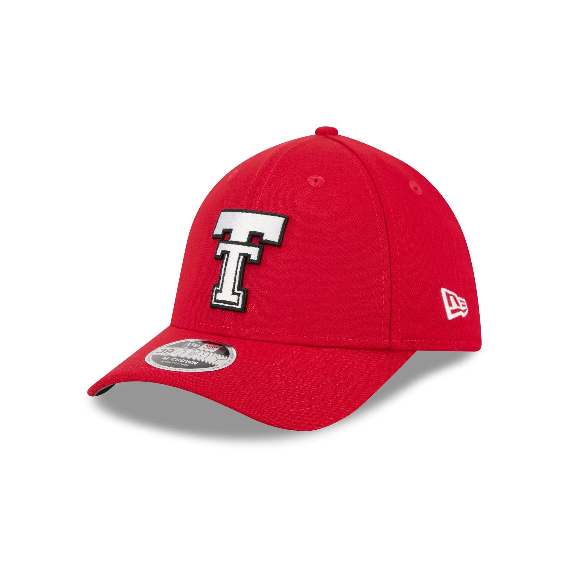 New Era x adidas Texas Tech Red Raiders College Vault 39THIRTY M-Crown Stretch Fit Hat sold by New Era