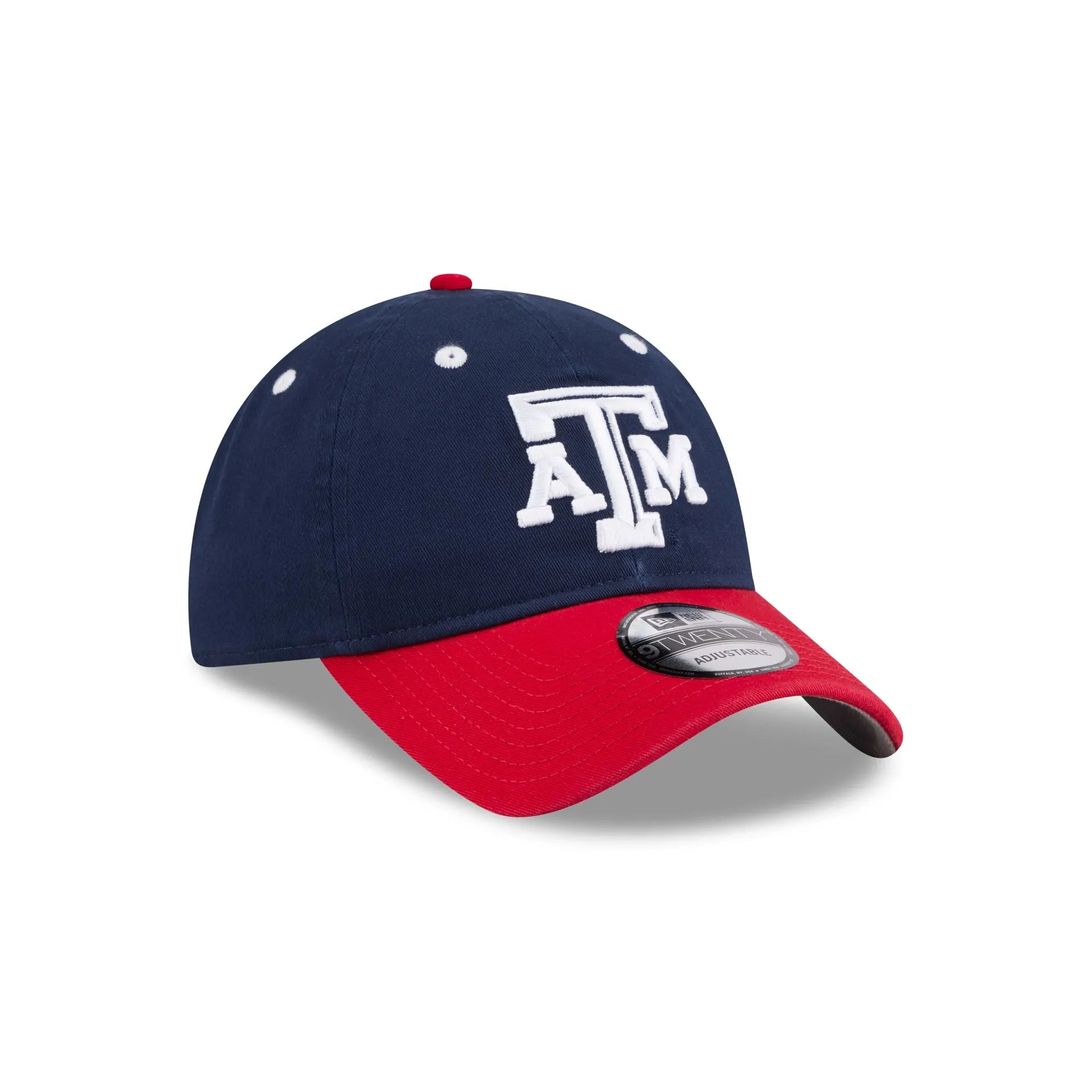 New Era x adidas Texas A&M Aggies Navy 9TWENTY Adjustable Hat sold by New Era product image thumbnail 3