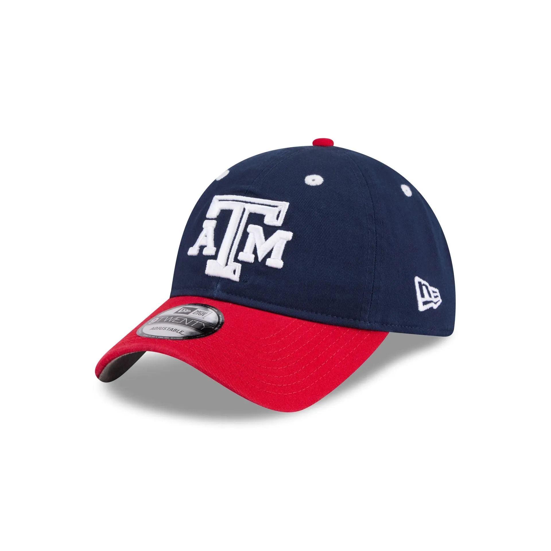 New Era x adidas Texas A&M Aggies Navy 9TWENTY Adjustable Hat sold by New Era