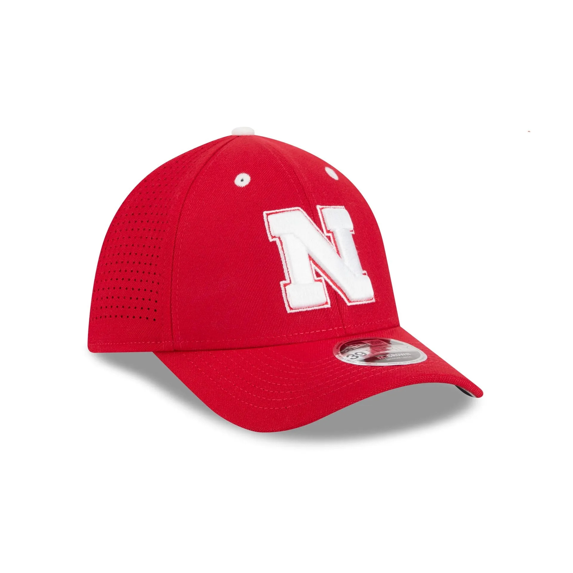 New Era x adidas Nebraska Cornhuskers 39THIRTY M-Crown Stretch Fit Hat sold by New Era product image thumbnail 3