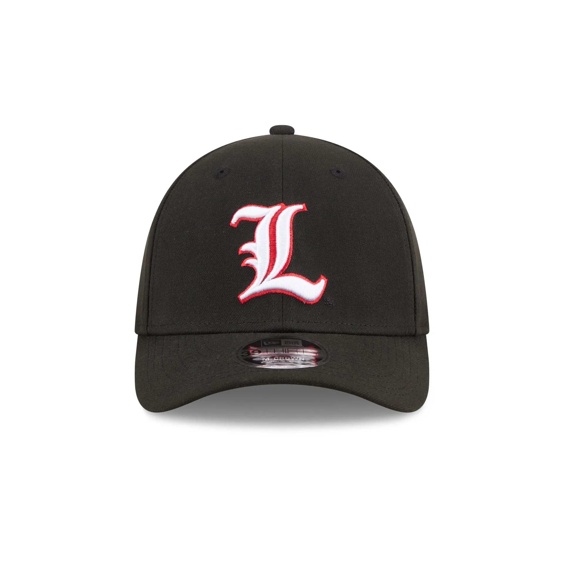 New Era x adidas Louisville Cardinals Black 39THIRTY M-Crown Stretch Fit Hat sold by New Era product image thumbnail 2