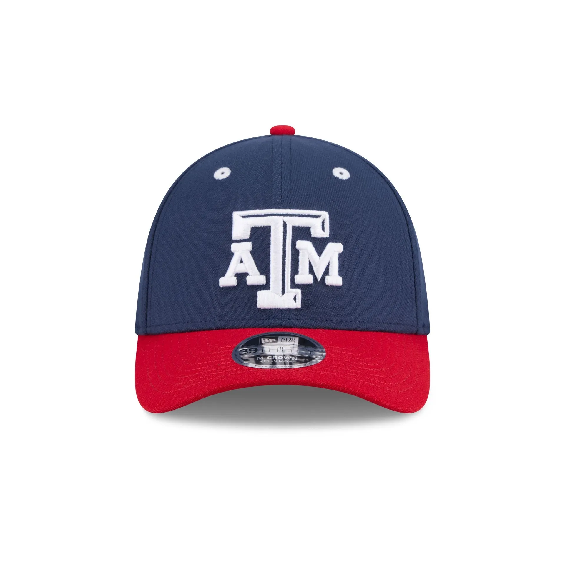 New Era x adidas Texas A&M Aggies Navy 39THIRTY M-Crown Stretch Fit Hat sold by New Era product image thumbnail 2