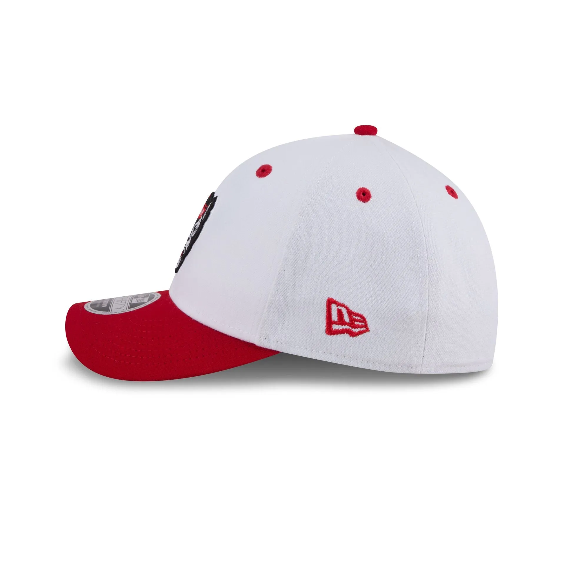 New Era x adidas NC State Wolfpack White 39THIRTY M-Crown Stretch Fit Hat sold by New Era product image thumbnail 4