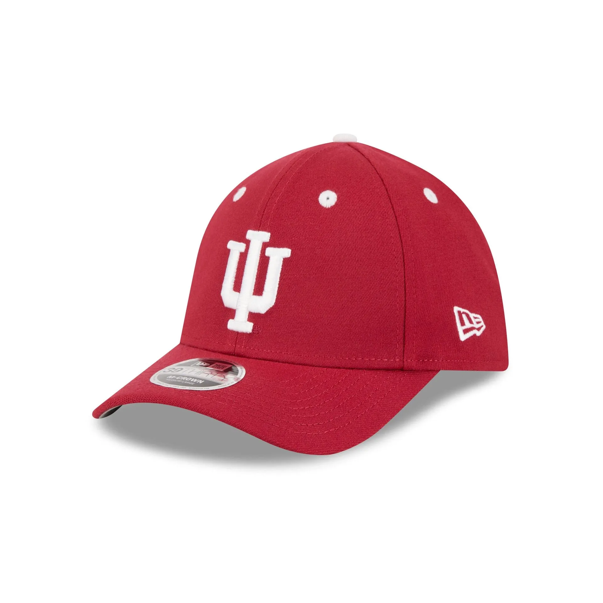 New Era x adidas Indiana Hoosiers 39THIRTY M-Crown Stretch Fit Hat sold by New Era