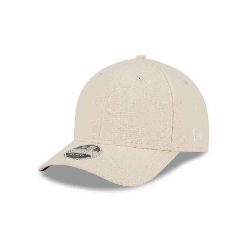 New Era Cap Gold Tier Weaved Cotton 9FORTY M-Crown Snapback Hat made by New Era