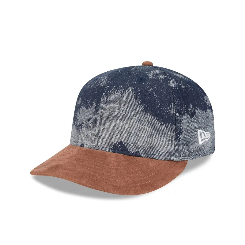 New Era Cap Bronze Tier Distressed Denim 59FIFTY Fitted Hat made by New Era