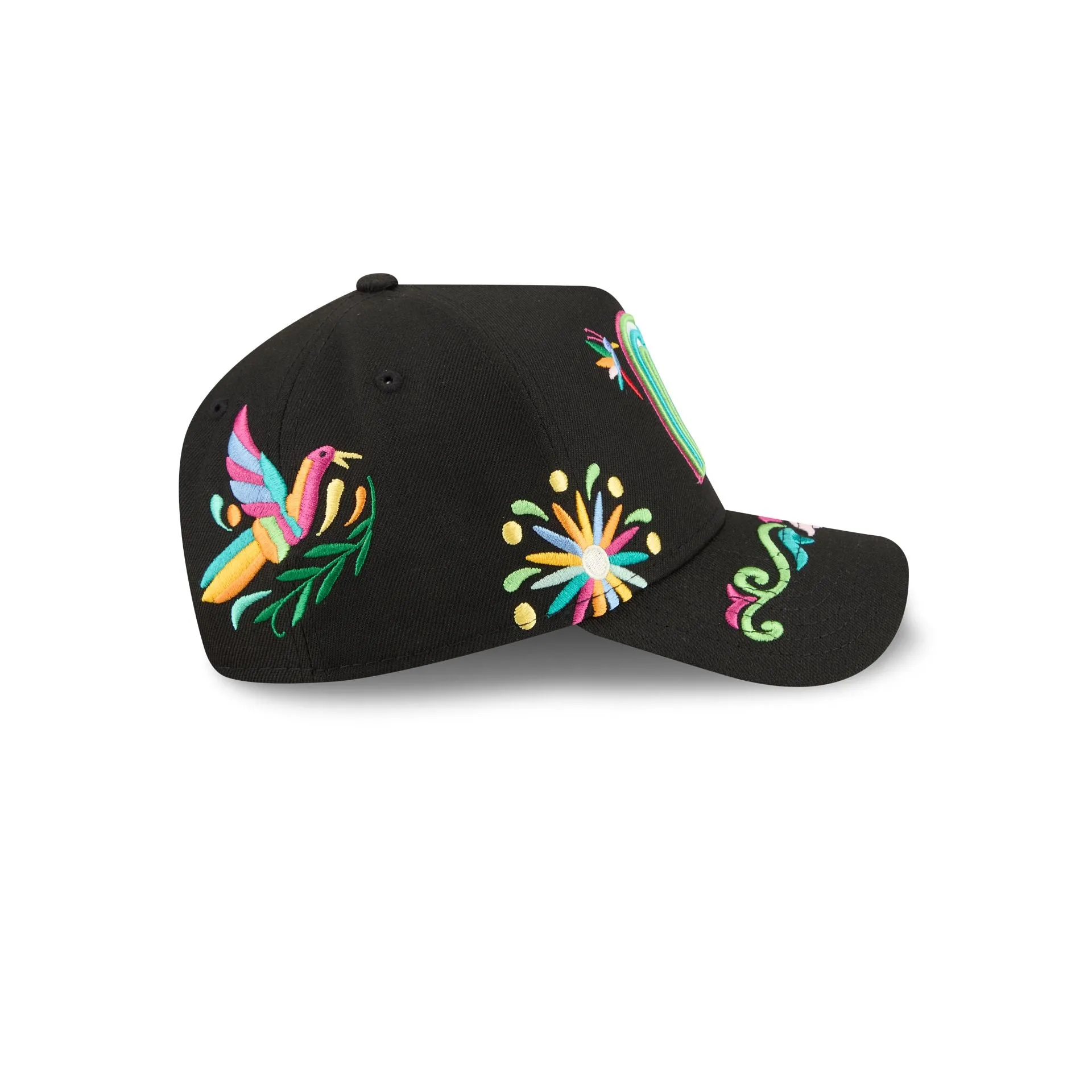 Mexico Latin Embroidery Black 9FORTY A-Frame Snapback Hat sold by New Era product image thumbnail 5