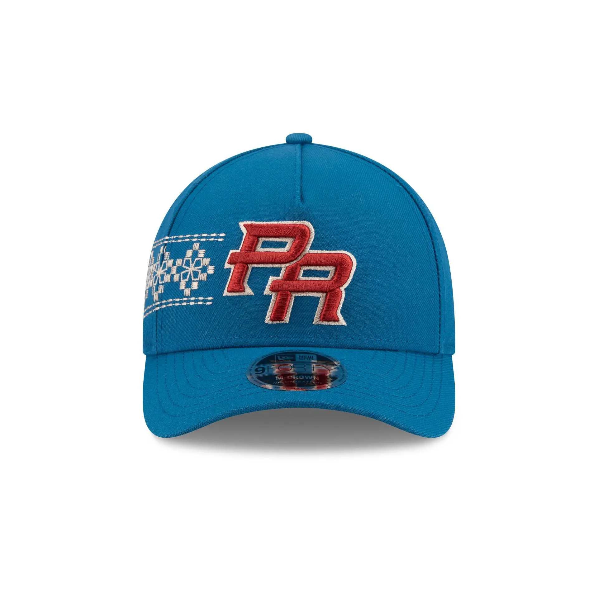 Puerto Rico Latin Embroidery 9FORTY M-Crown A-Frame Snapback Hat sold by New Era product image thumbnail 2
