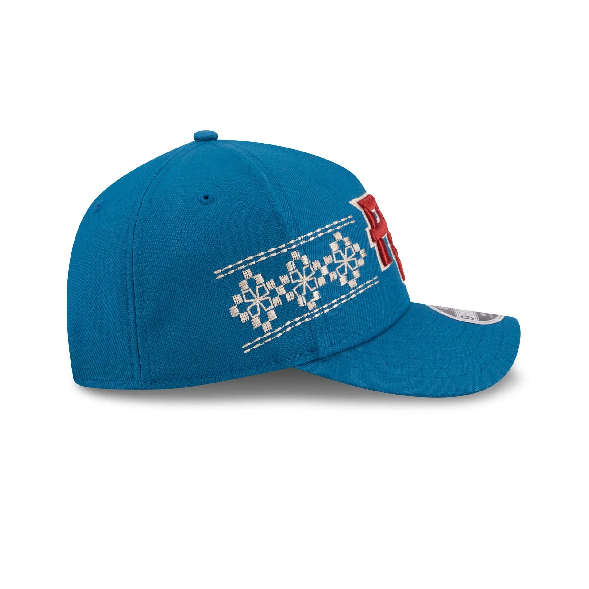 Puerto Rico Latin Embroidery 9FORTY M-Crown A-Frame Snapback Hat sold by New Era product image thumbnail 4