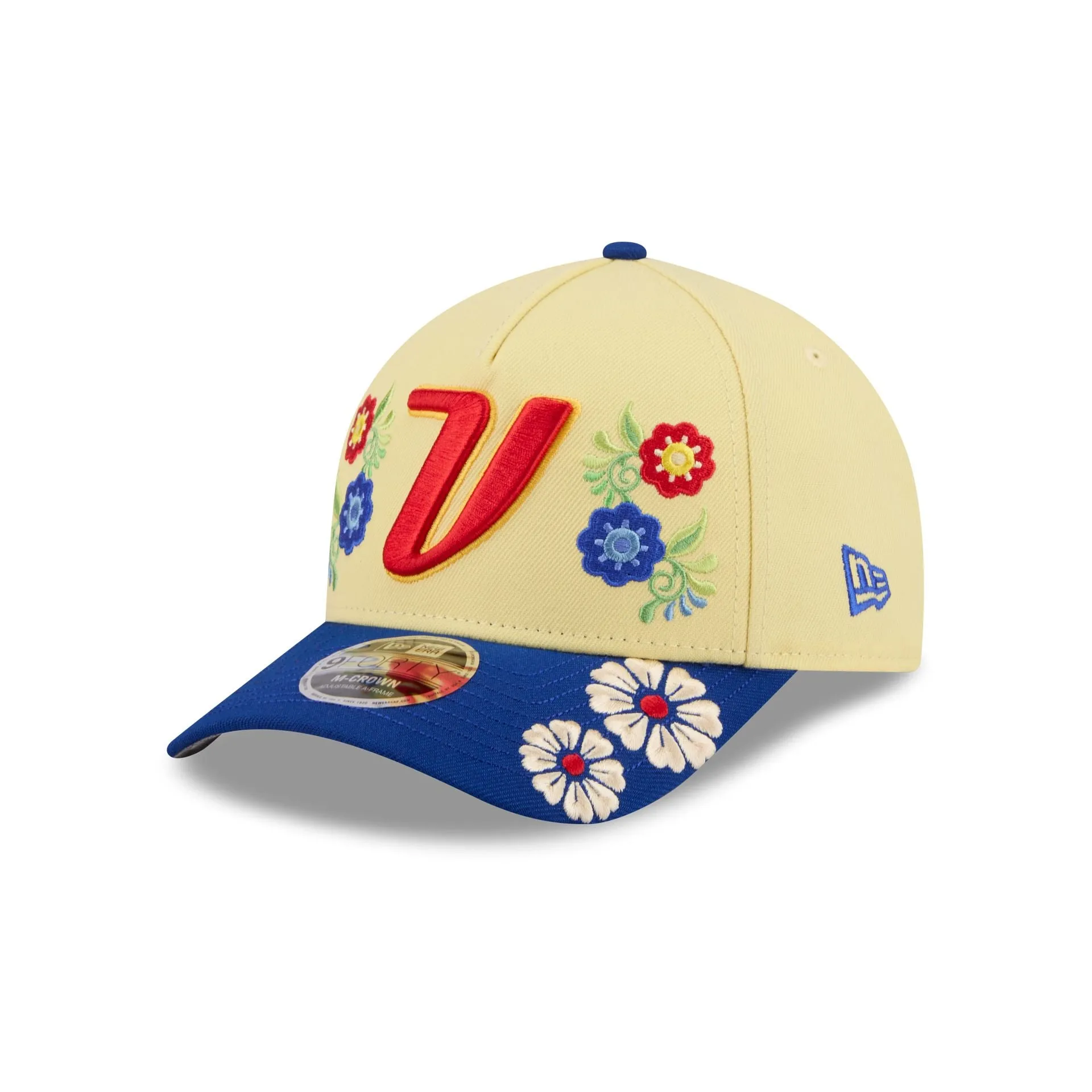 Venezuela Latin Embroidery 9FORTY A-Frame Snapback Hat sold by New Era